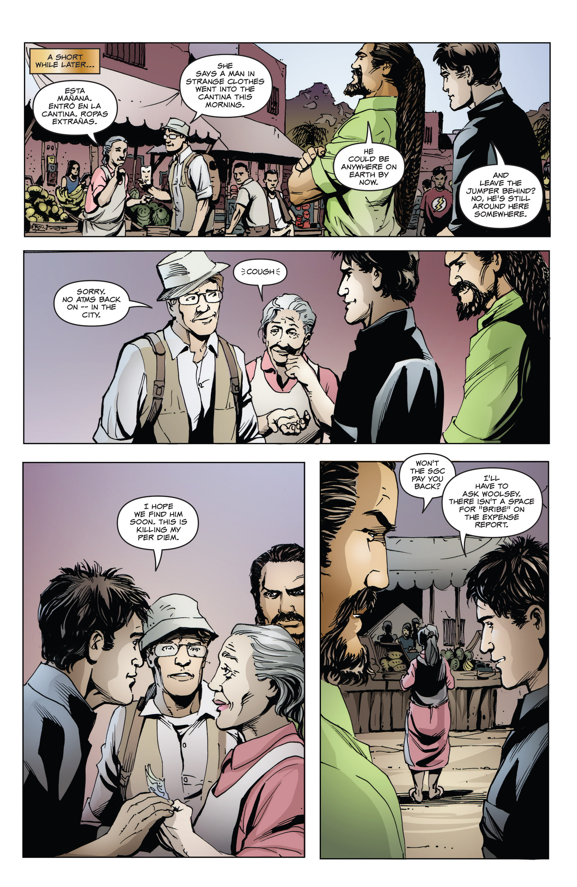 Read online Stargate Atlantis Back to Pegasus comic -  Issue #3 - 15