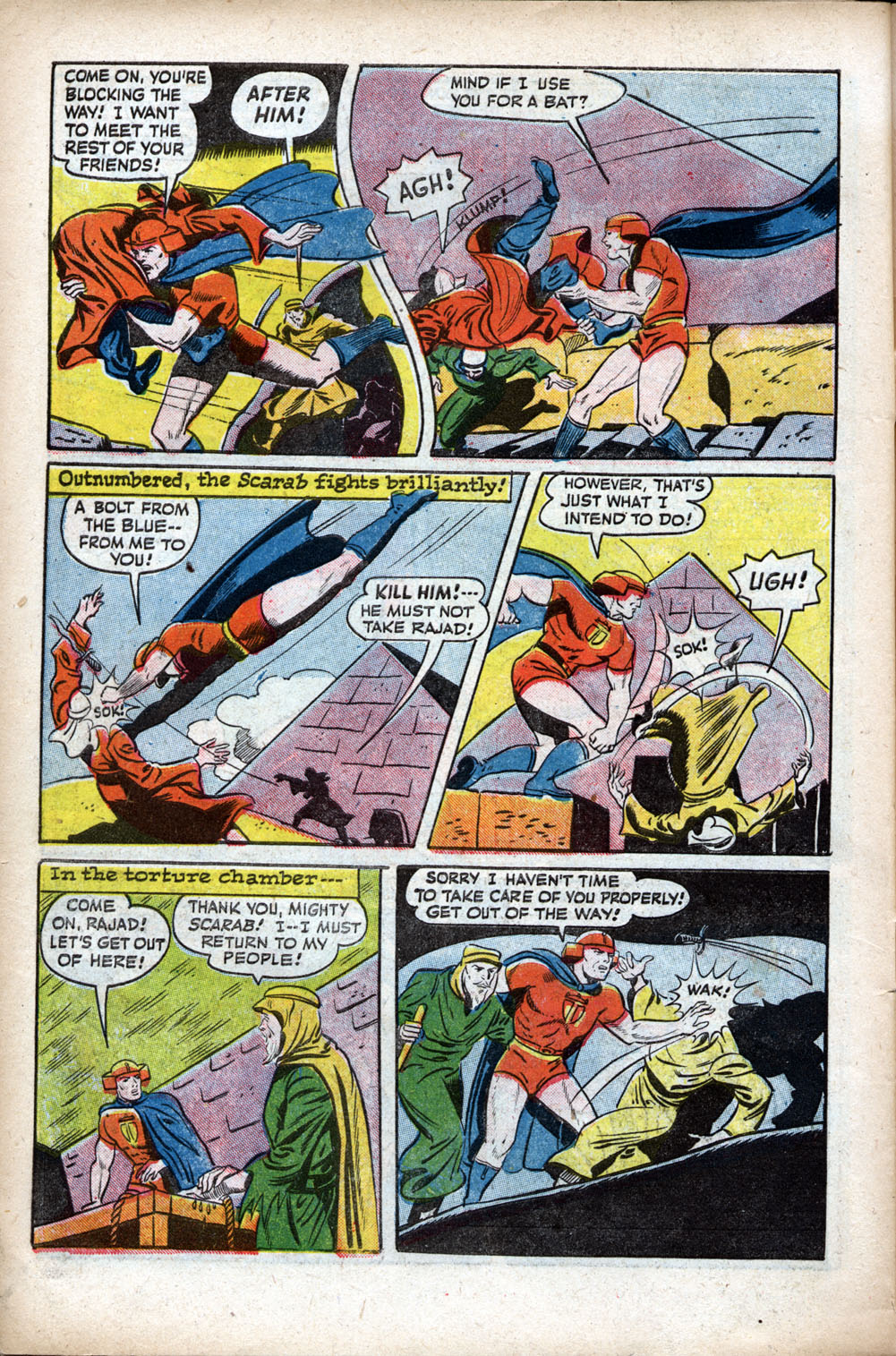 Read online Exciting Comics comic -  Issue #44 - 46
