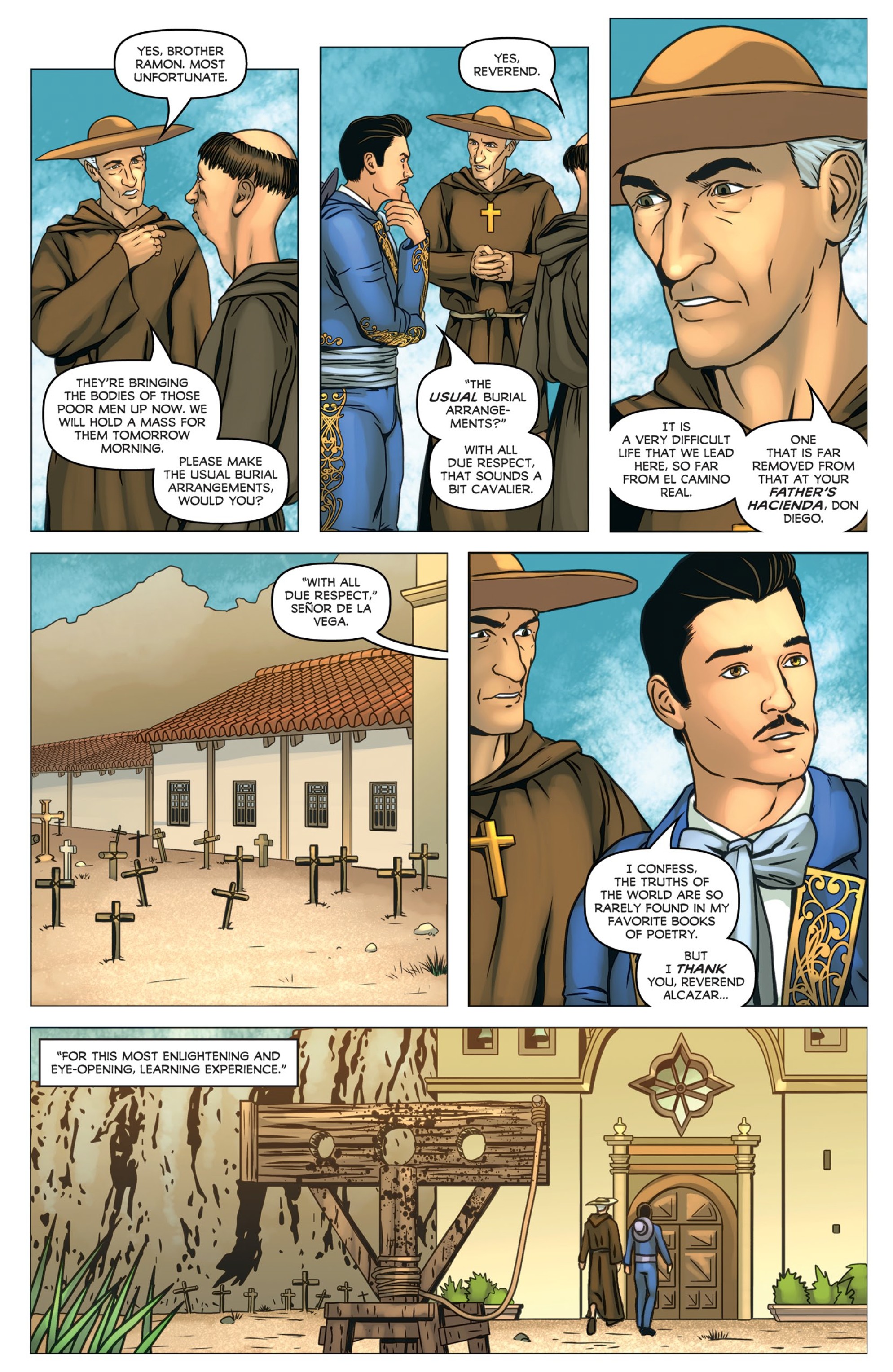 Read online Zorro: Sacrilege comic -  Issue #1 - 15