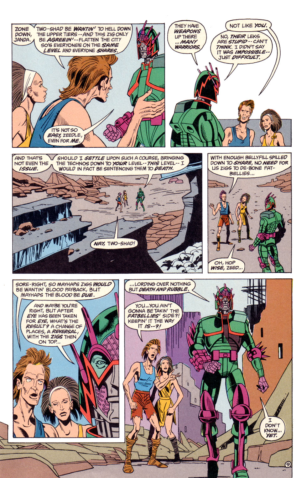 Read online Electric Warrior comic -  Issue #13 - 11