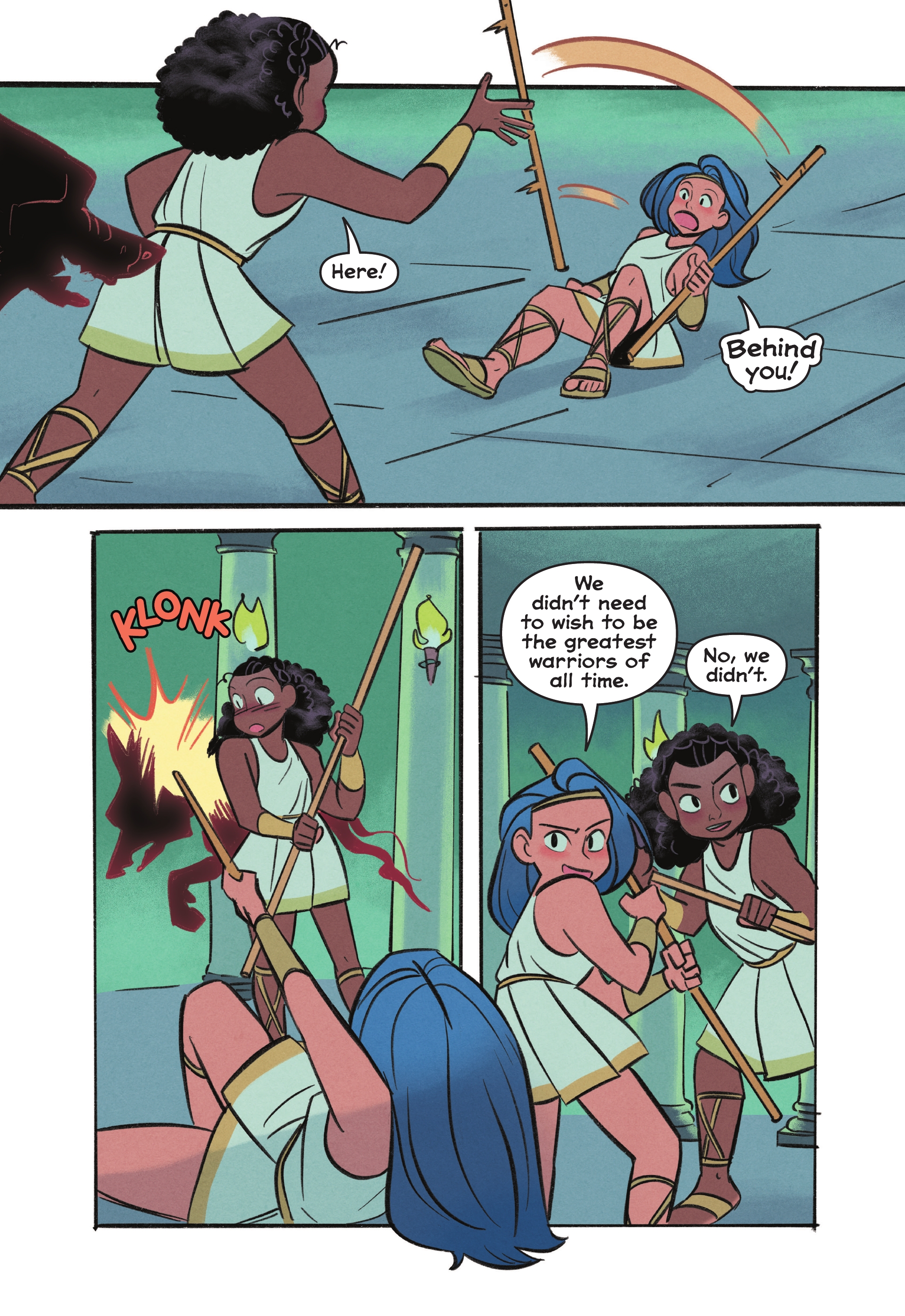 Read online Diana and Nubia: Princesses of the Amazons comic -  Issue # TPB (Part 2) - 33