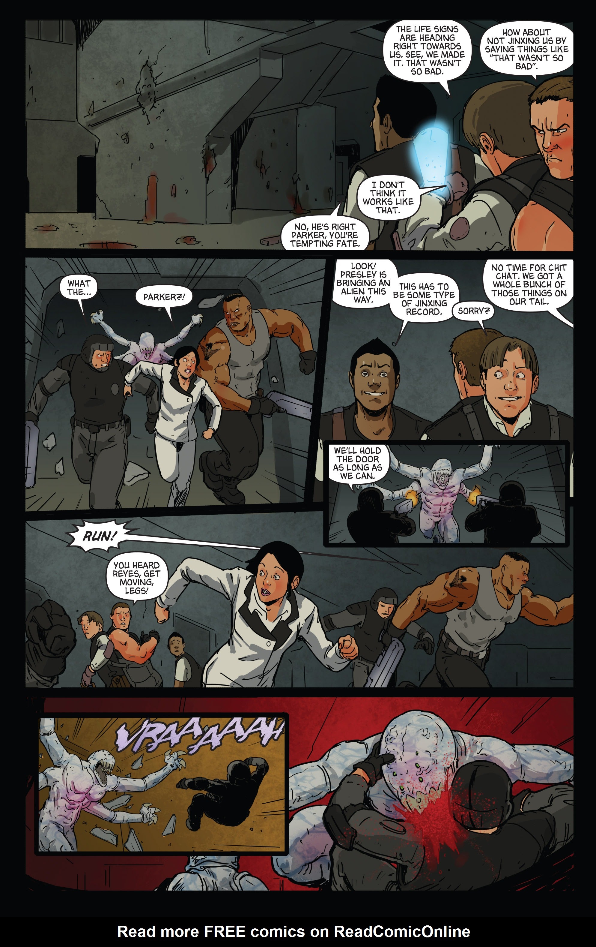 Read online Aliens vs. Parker comic -  Issue # _TPB - 71