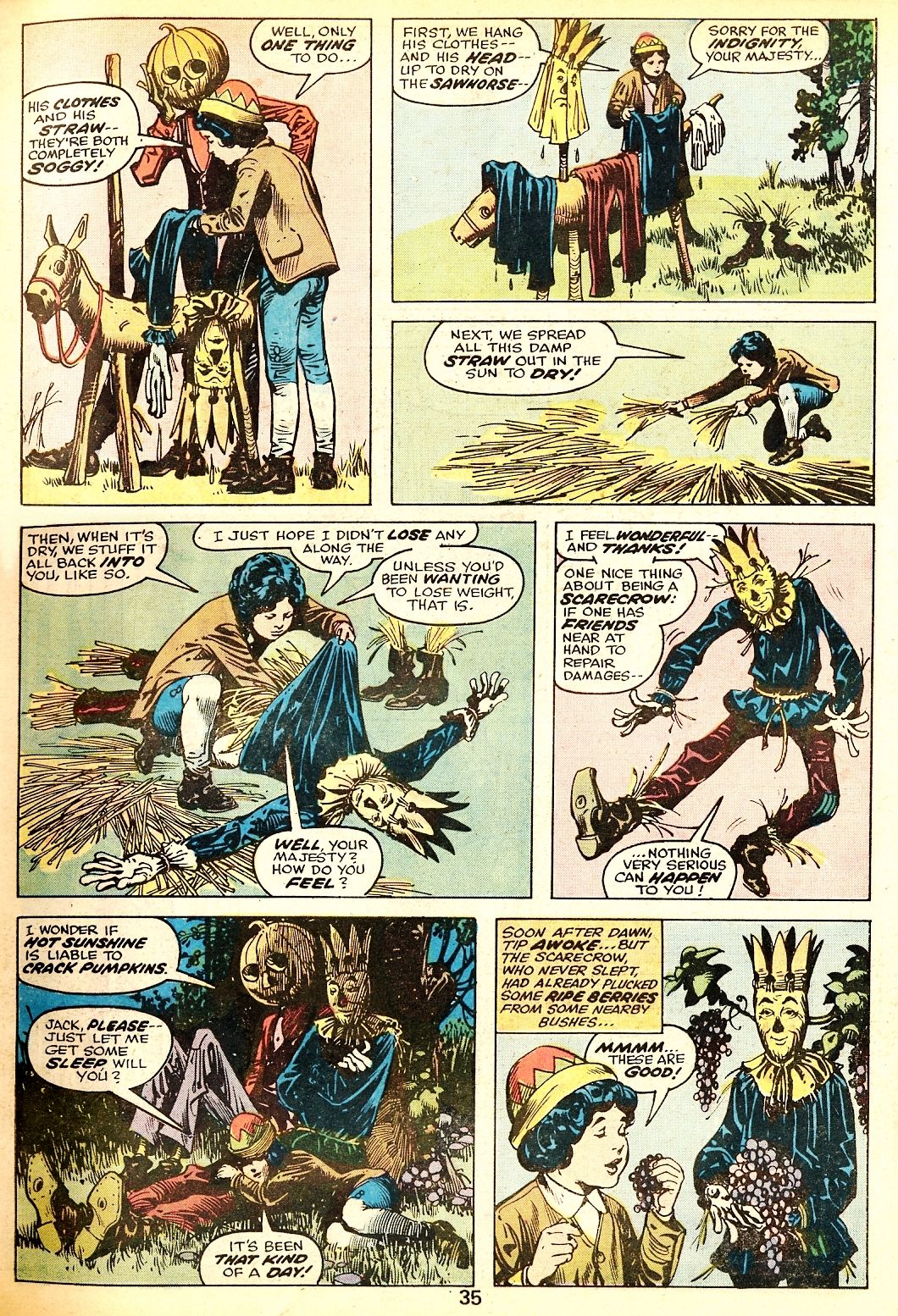 Read online Marvel Treasury of Oz comic -  Issue #1 - 34