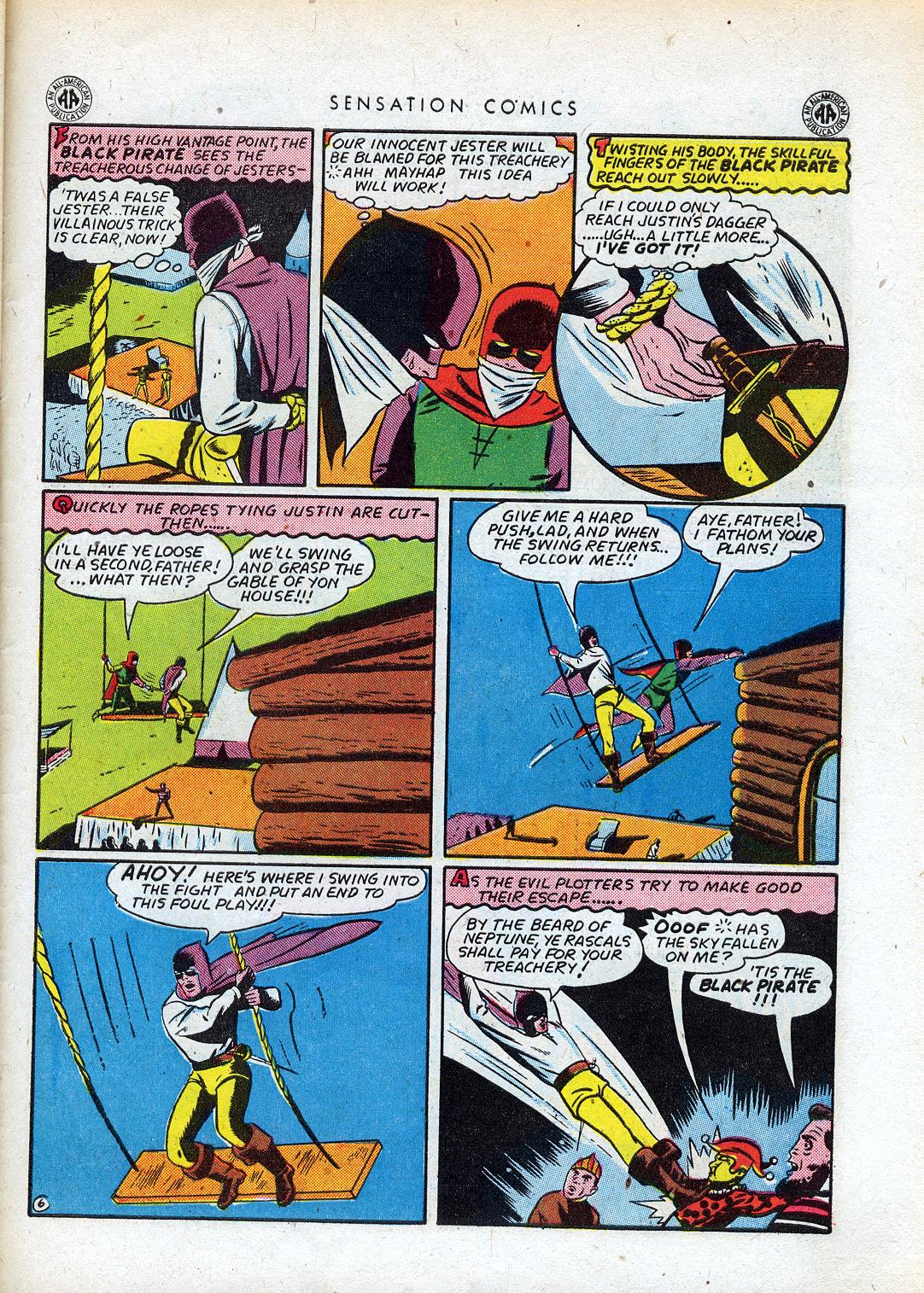 Read online Sensation (Mystery) Comics comic -  Issue #41 - 39