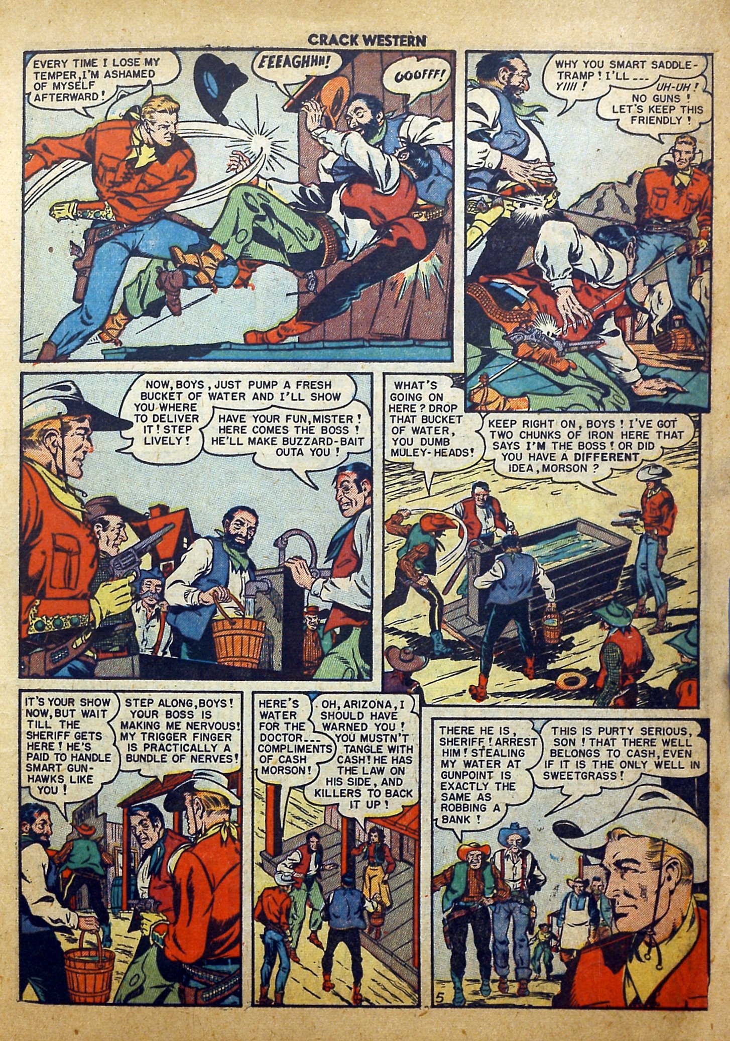 Read online Crack Western comic -  Issue #70 - 7