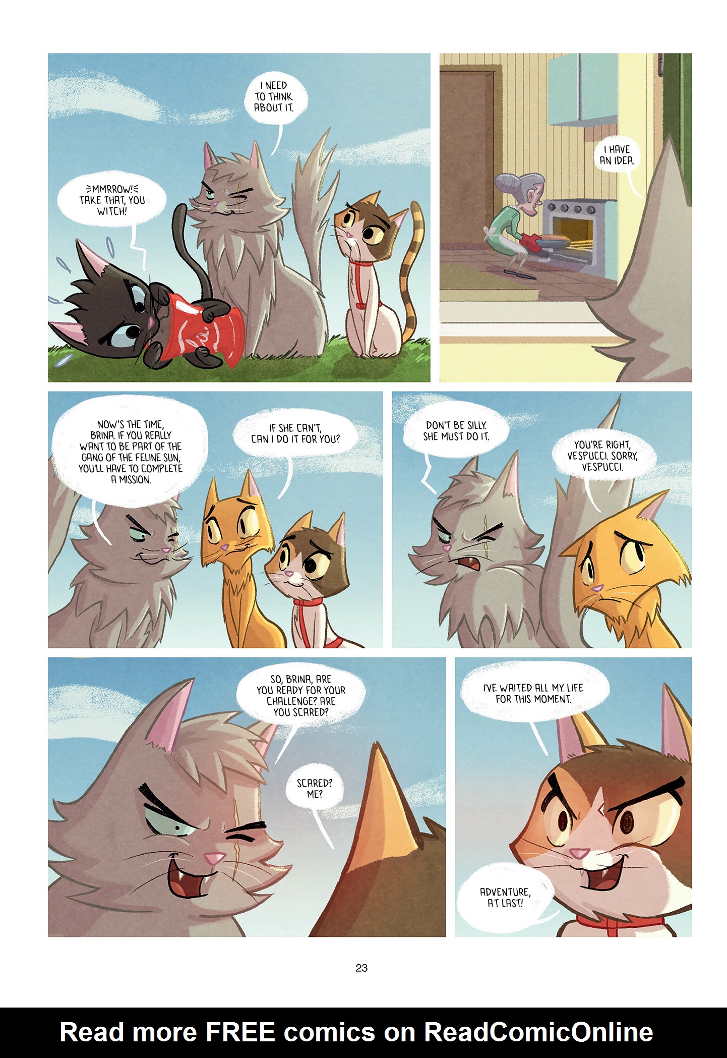 Read online Brina the Cat comic -  Issue # TPB 1 - 25