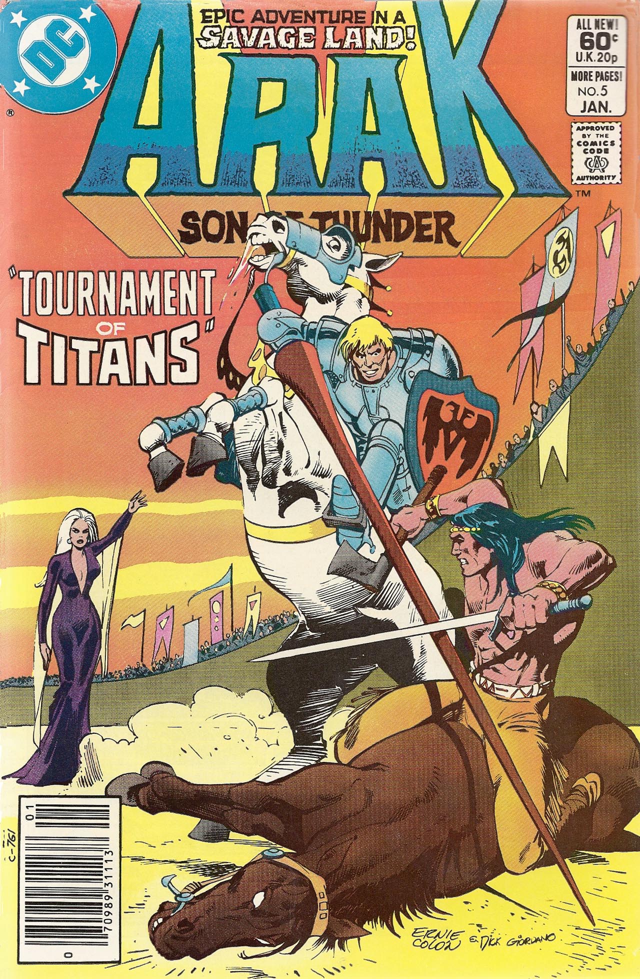 Read online Arak Son of Thunder comic -  Issue #5 - 1