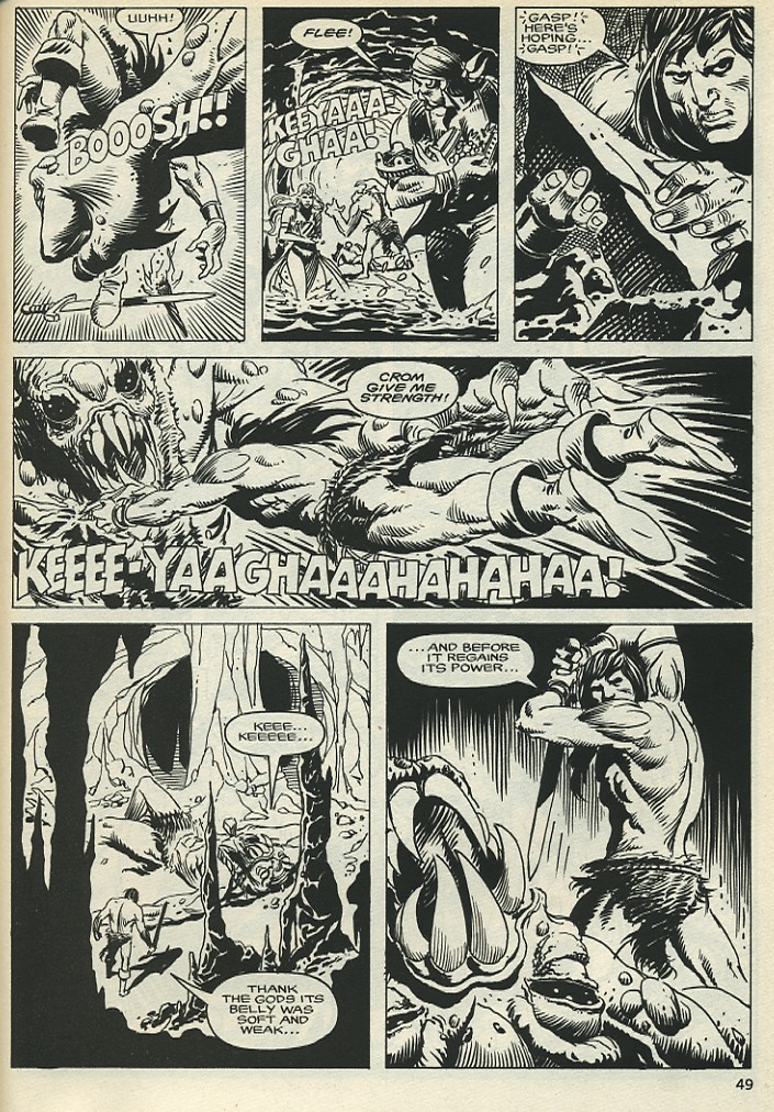 Read online The Savage Sword Of Conan comic -  Issue #136 - 48