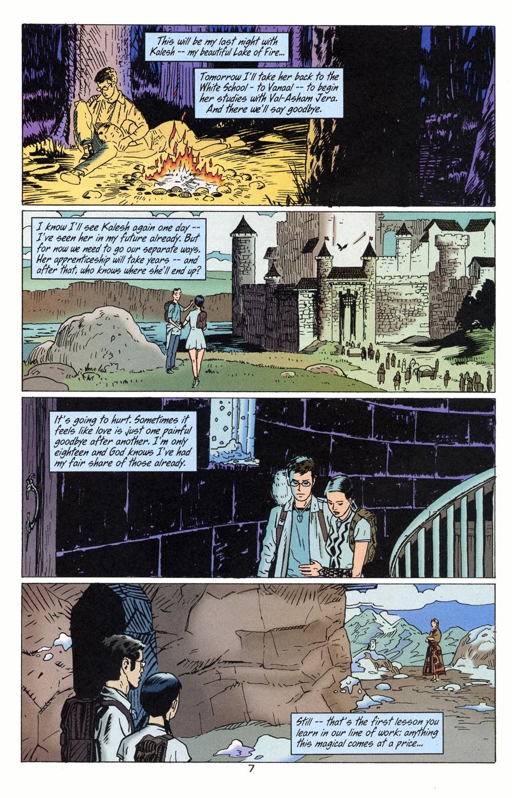 Read online Hunter:  The Age of Magic comic -  Issue #7 - 8