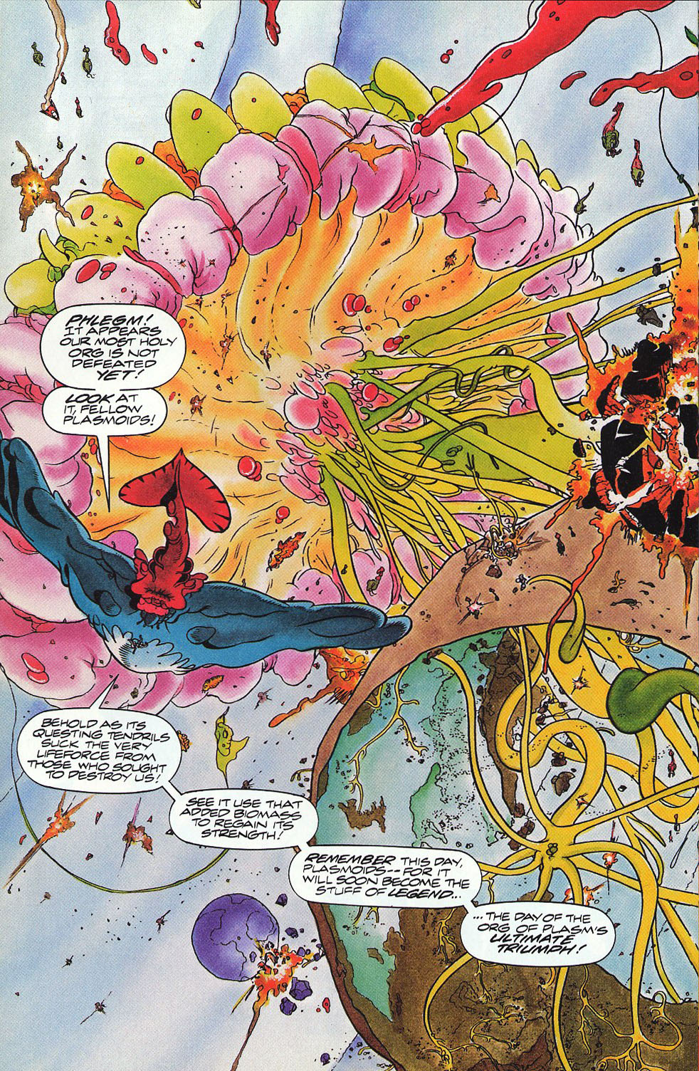 Read online Warriors of Plasm comic -  Issue #7 - 20