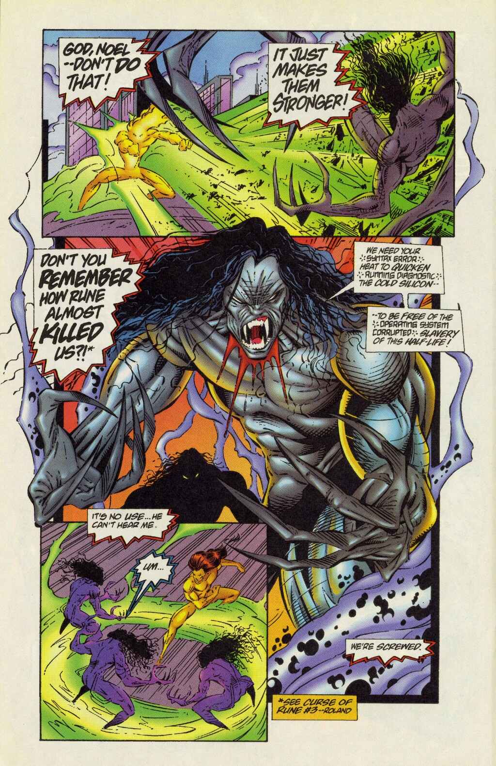 Read online Rune (1995) comic -  Issue #6 - 19
