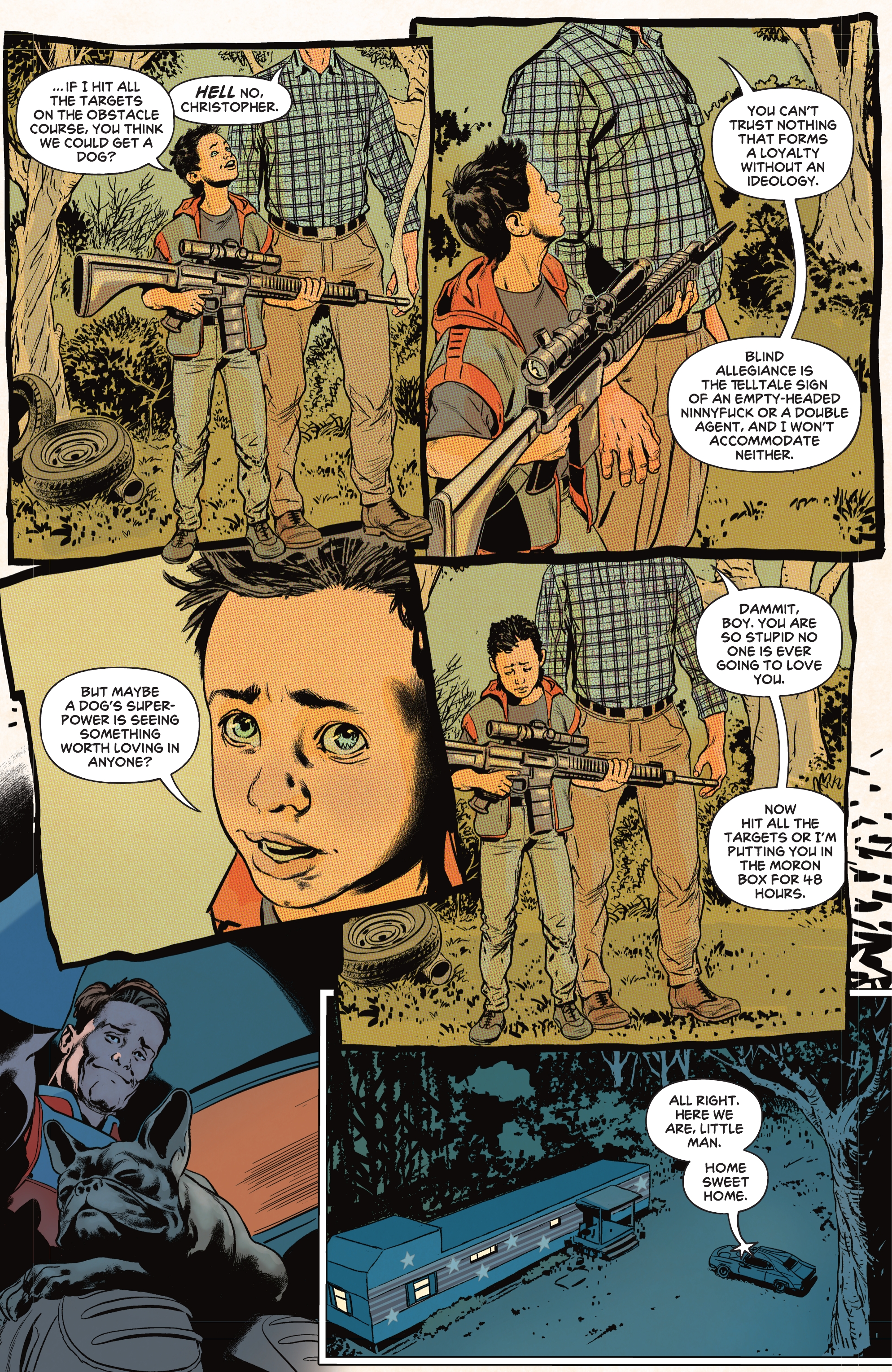 Read online Peacemaker Tries Hard! comic -  Issue #1 - 16