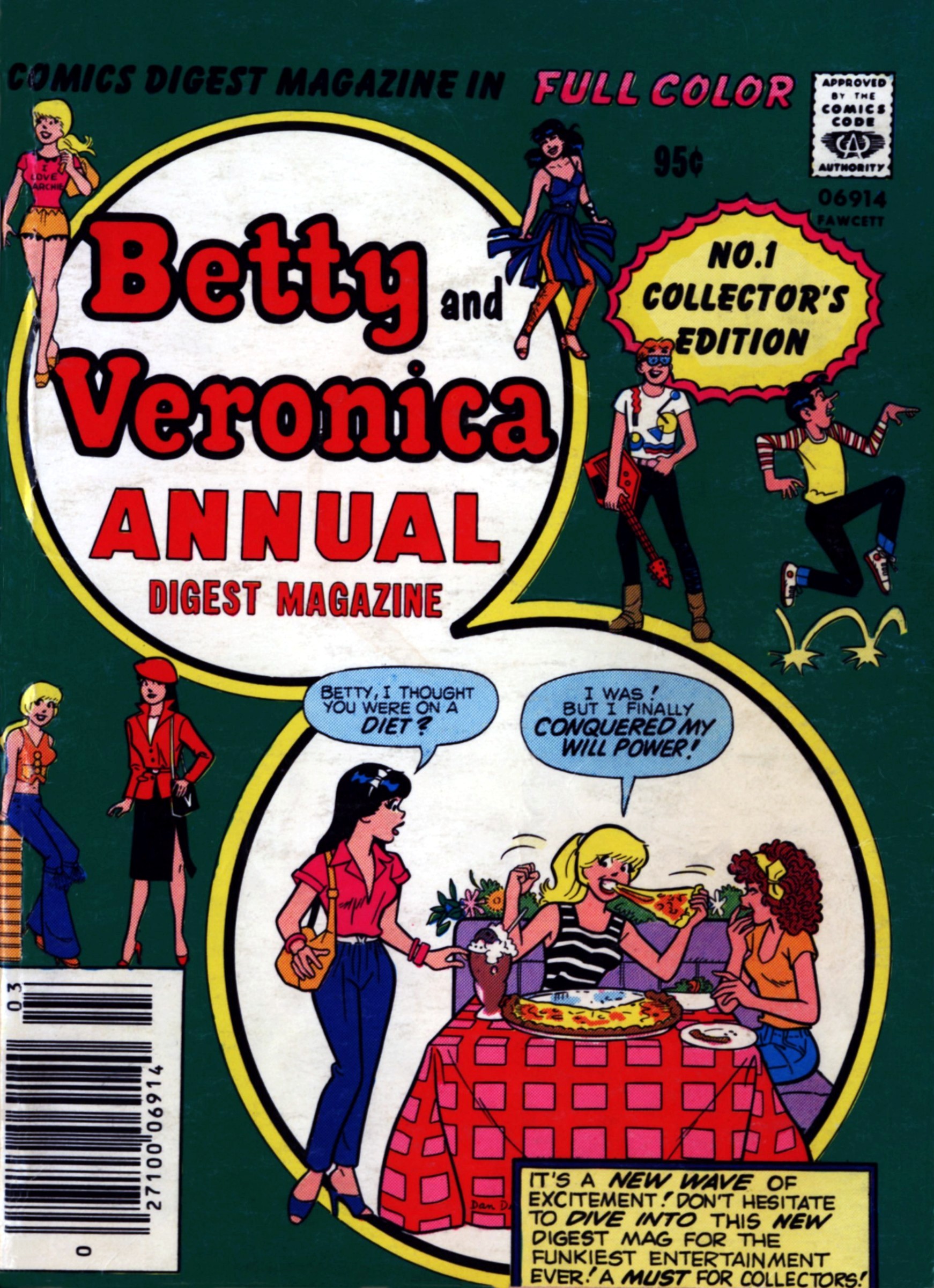 Read online Betty and Veronica Digest Magazine comic -  Issue #1 - 1