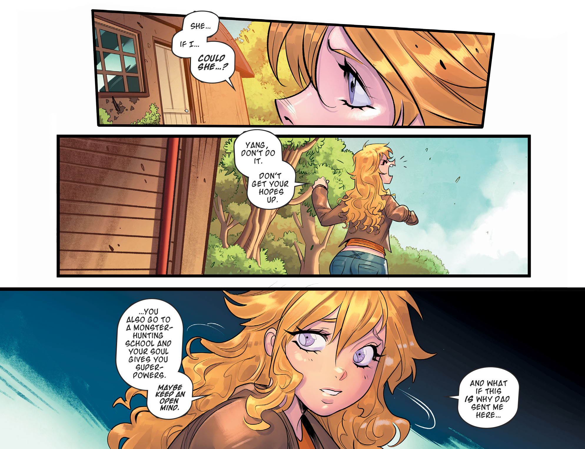 Read online RWBY comic -  Issue #3 - 11