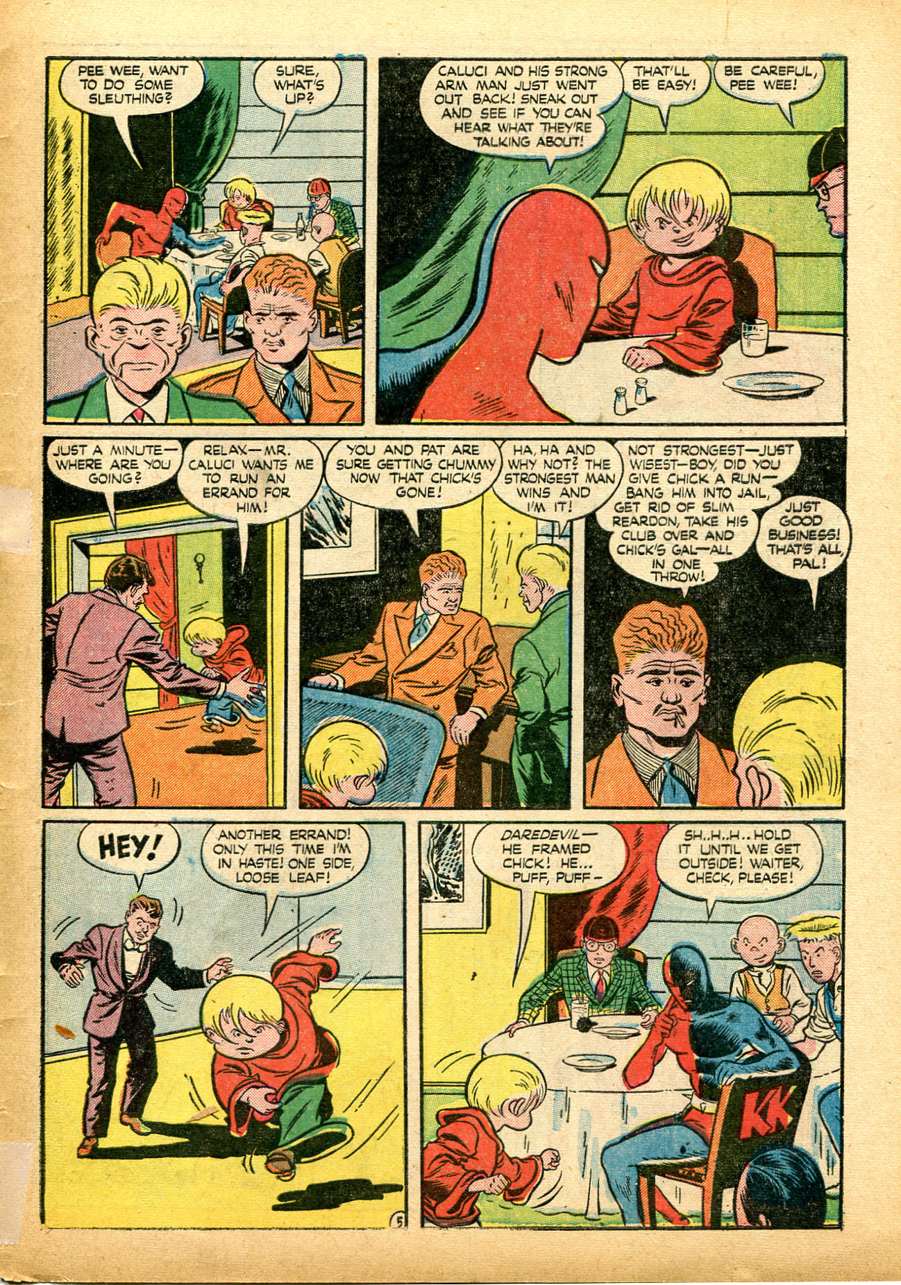 Read online Daredevil (1941) comic -  Issue #36 - 61