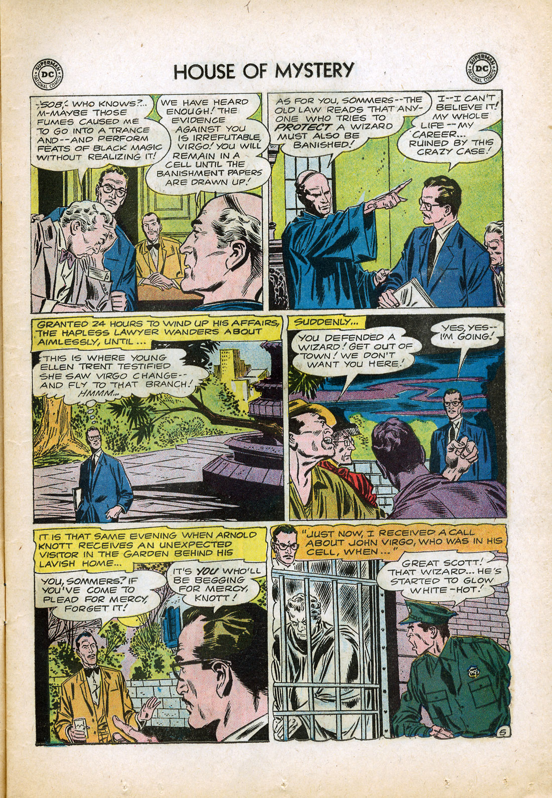 Read online House of Mystery (1951) comic -  Issue #132 - 7