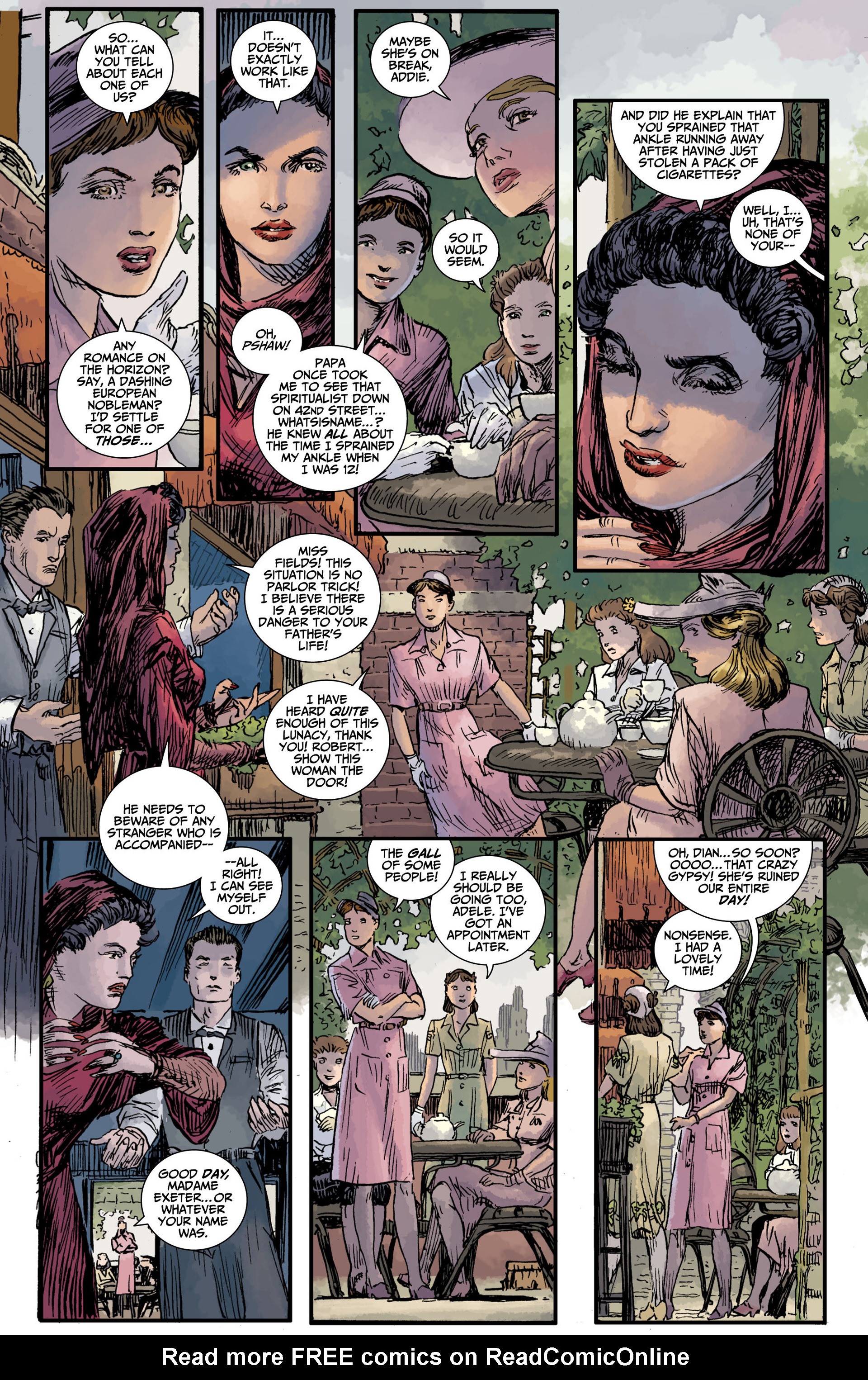 Read online Madame Xanadu comic -  Issue #12 - 6