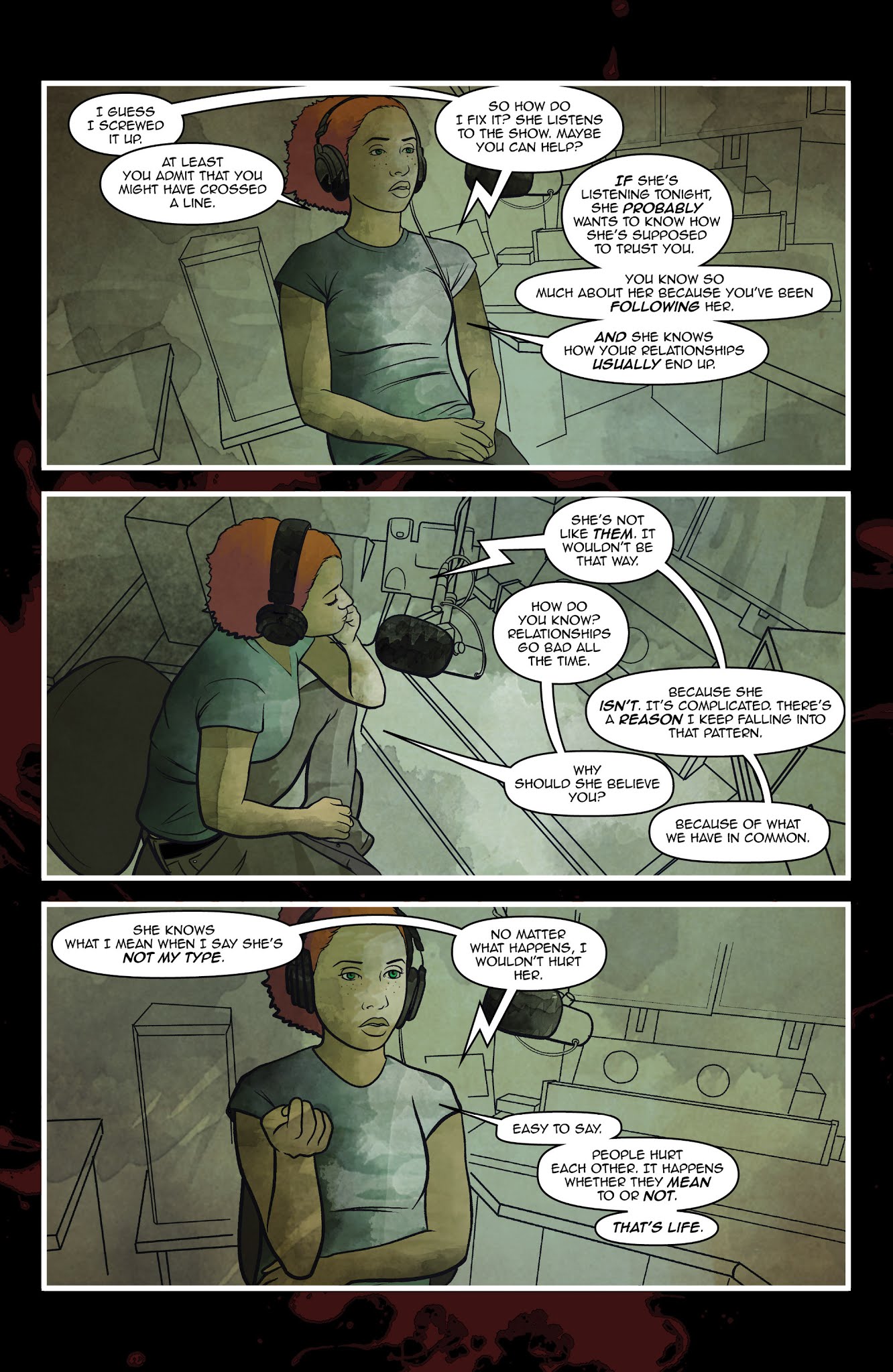 Read online A Voice In The Dark: Get Your Gun comic -  Issue #1 - 13