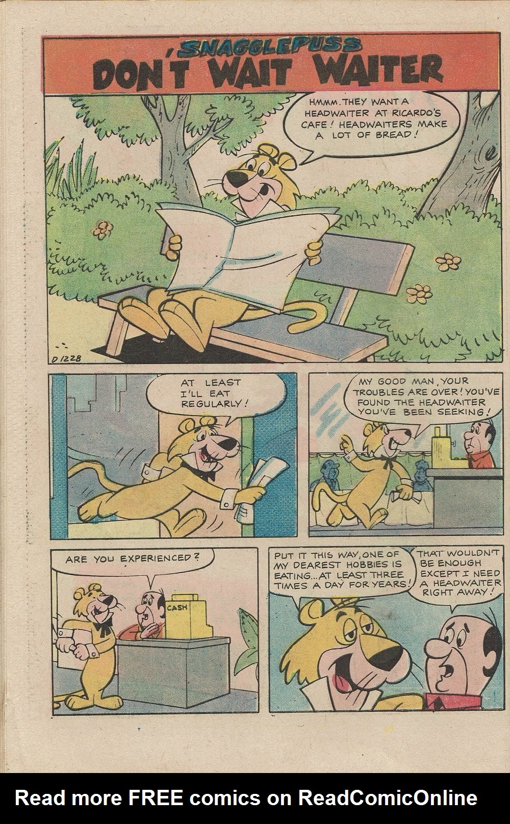 Read online Yogi Bear (1970) comic -  Issue #4 - 28