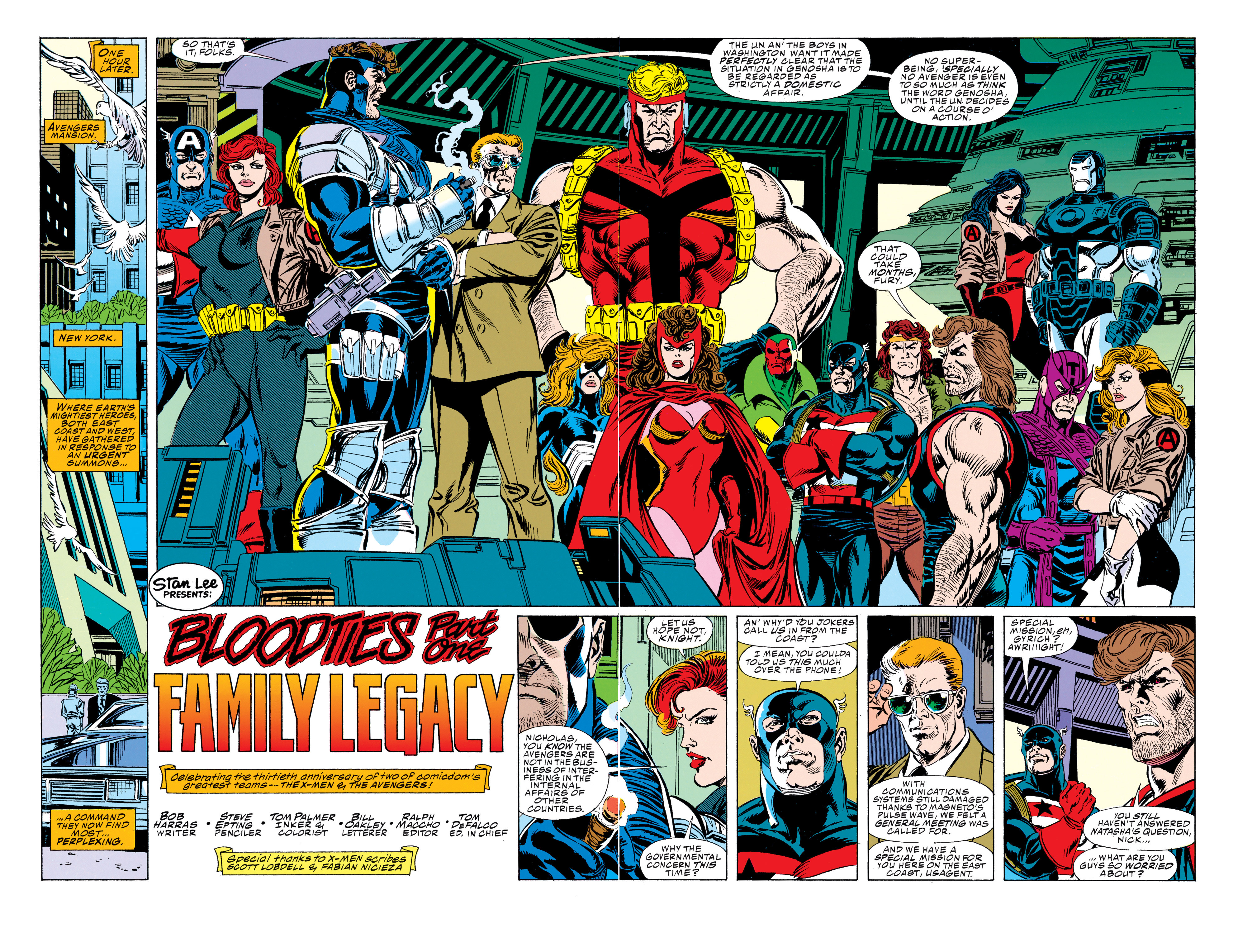Read online Avengers: Avengers/X-Men - Bloodties comic -  Issue # TPB (Part 1) - 8
