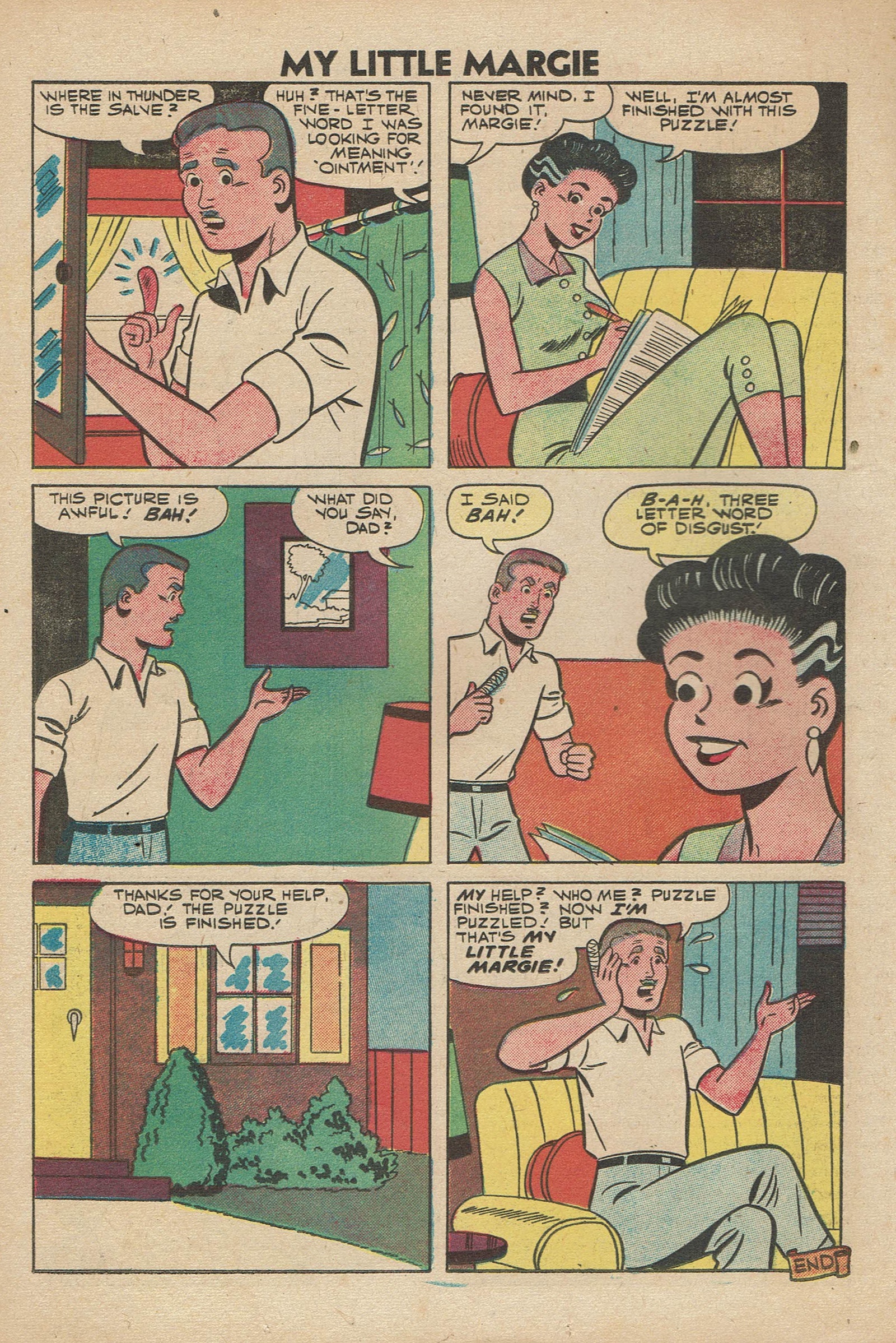 Read online My Little Margie (1954) comic -  Issue #26 - 18