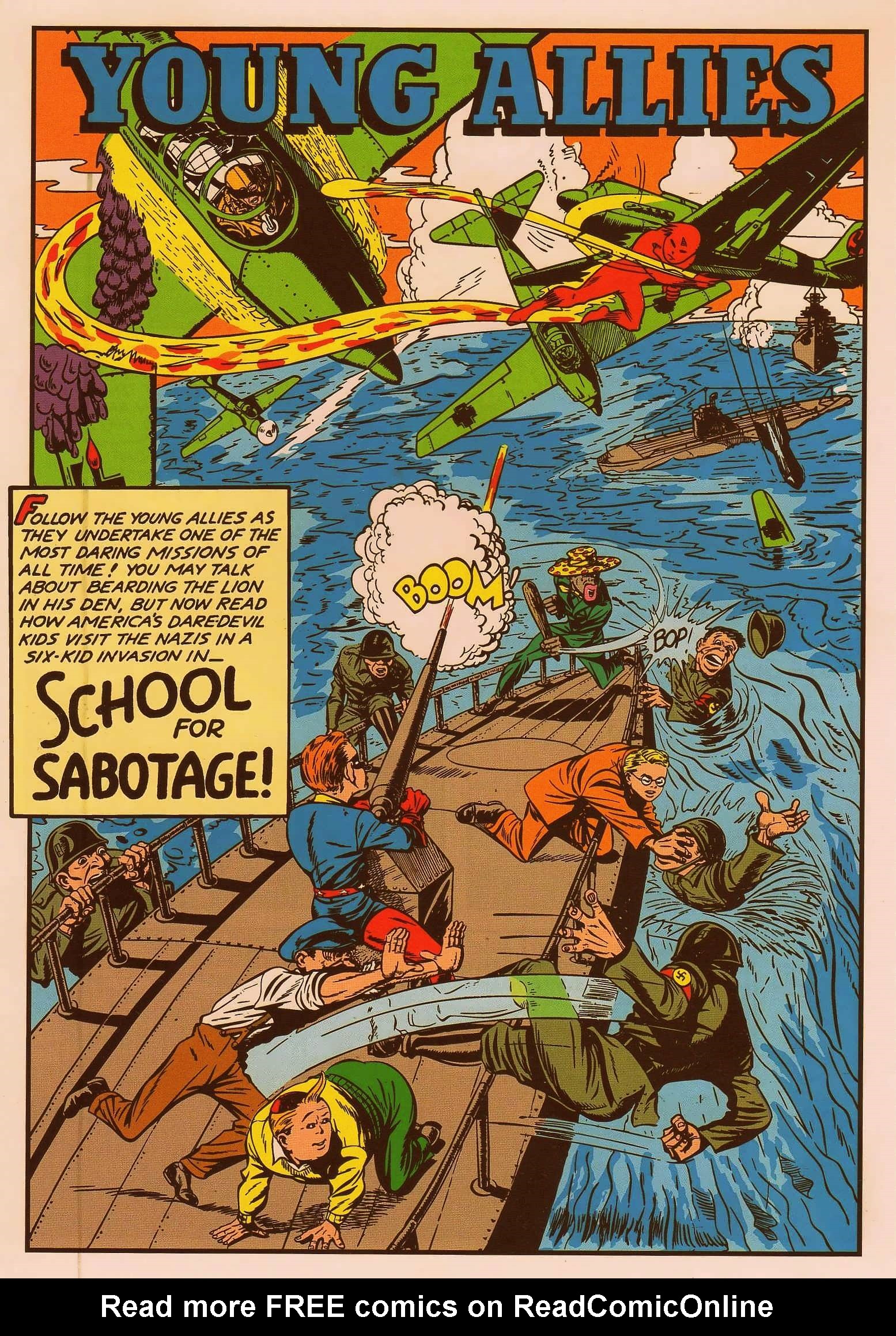 Read online Young Allies Comics comic -  Issue #6 - 3