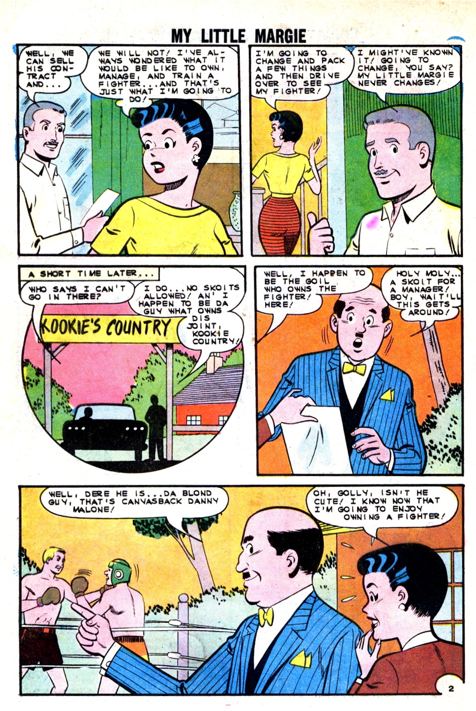 Read online My Little Margie (1954) comic -  Issue #47 - 4