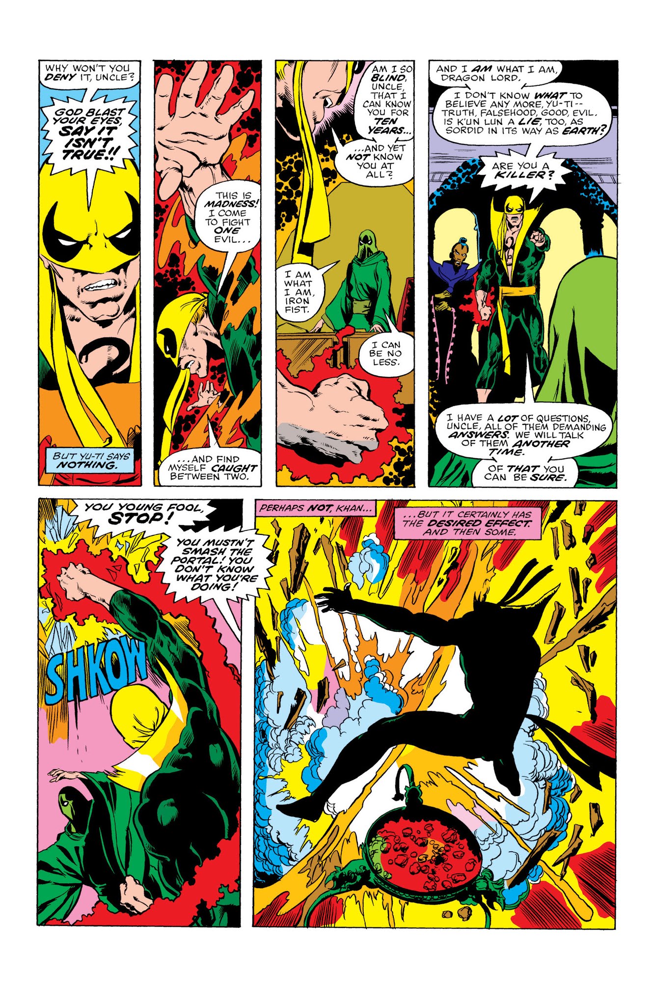Read online Marvel Masterworks: Iron Fist comic -  Issue # TPB 2 (Part 1) - 94
