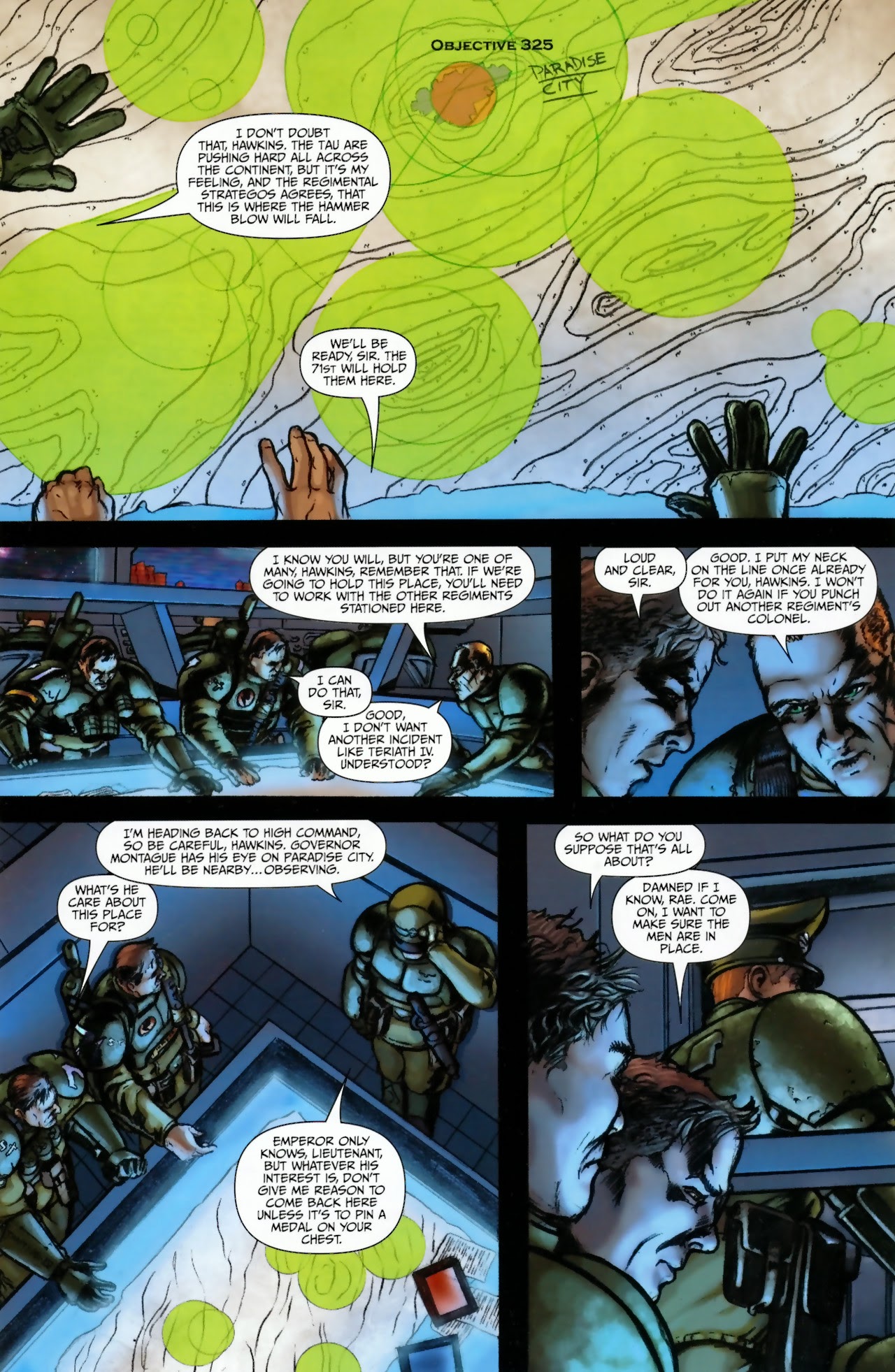 Read online Warhammer 40,000: Fire & Honour comic -  Issue #1 - 8