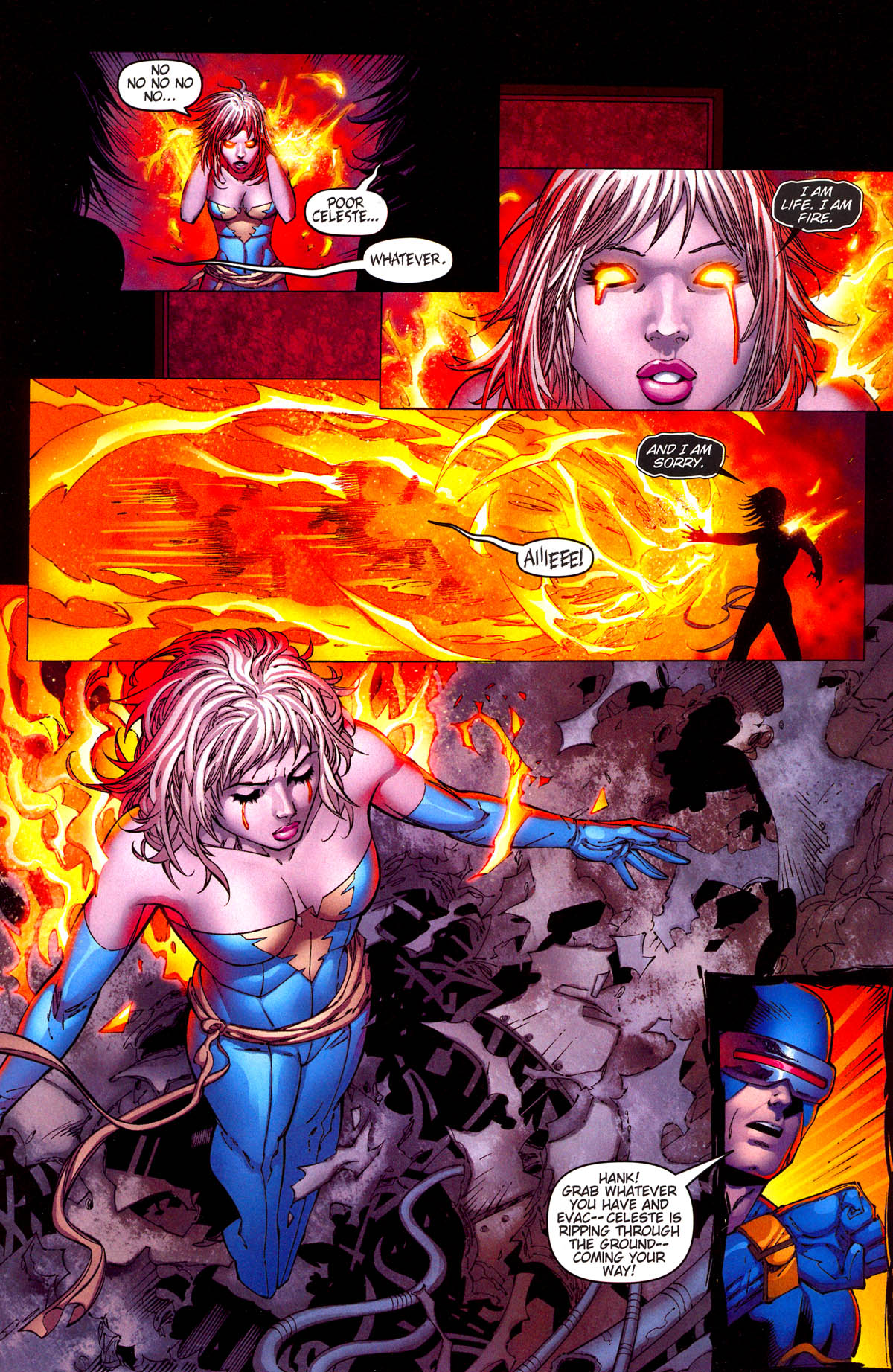 Read online X-Men: Phoenix - Warsong comic -  Issue #4 - 24