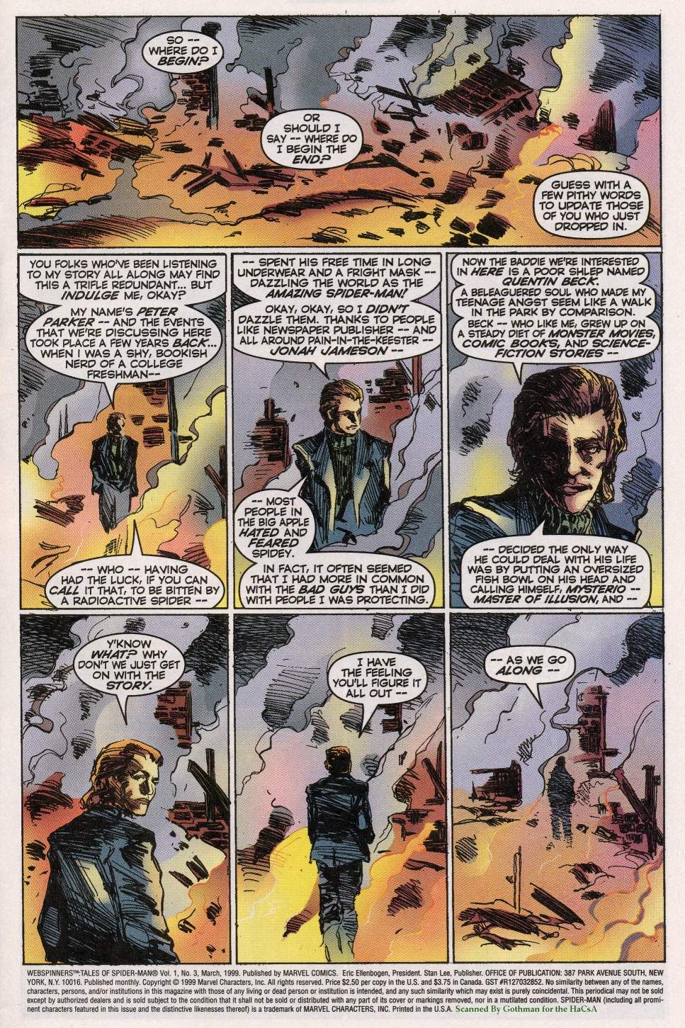 Read online Webspinners: Tales of Spider-Man comic -  Issue #3 - 2