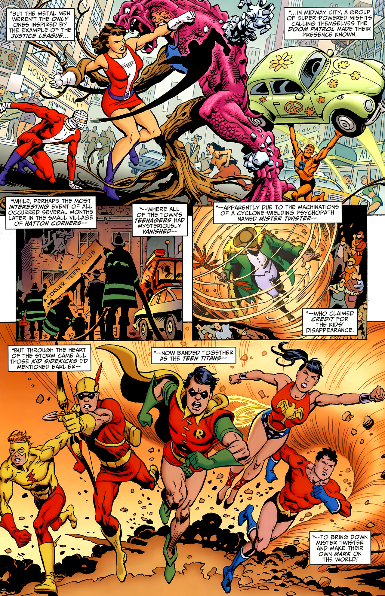 Read online DCU: Legacies comic -  Issue #4 - 13