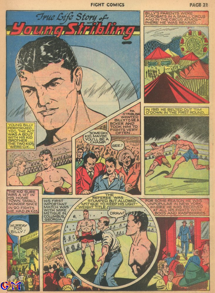 Read online Fight Comics comic -  Issue #11 - 23