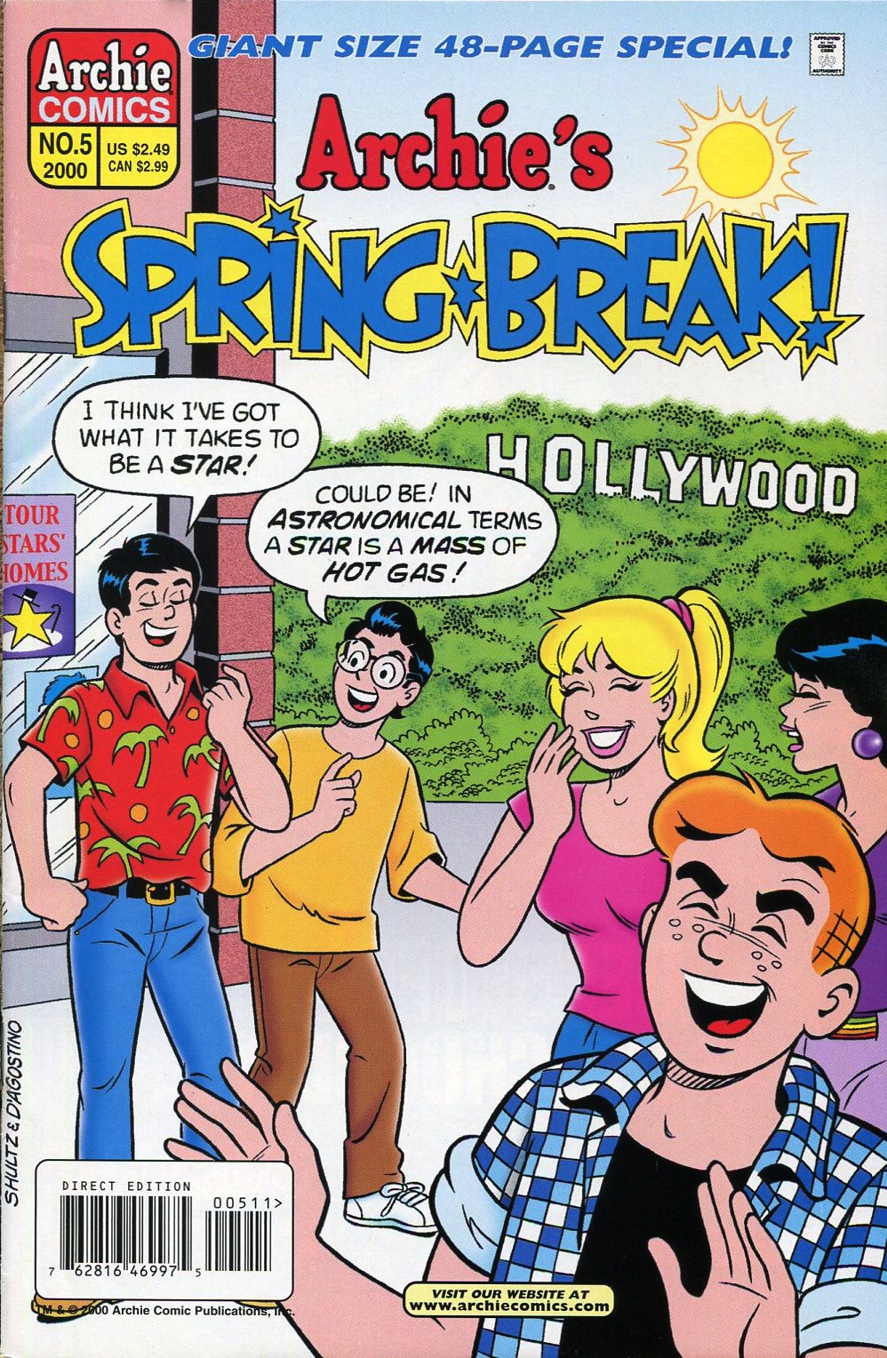 Read online Archie's Spring Break comic -  Issue #5 - 1