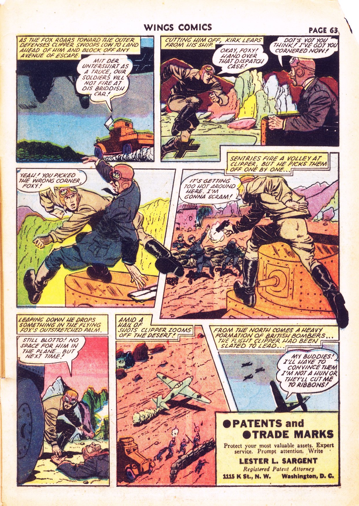 Read online Wings Comics comic -  Issue #26 - 65