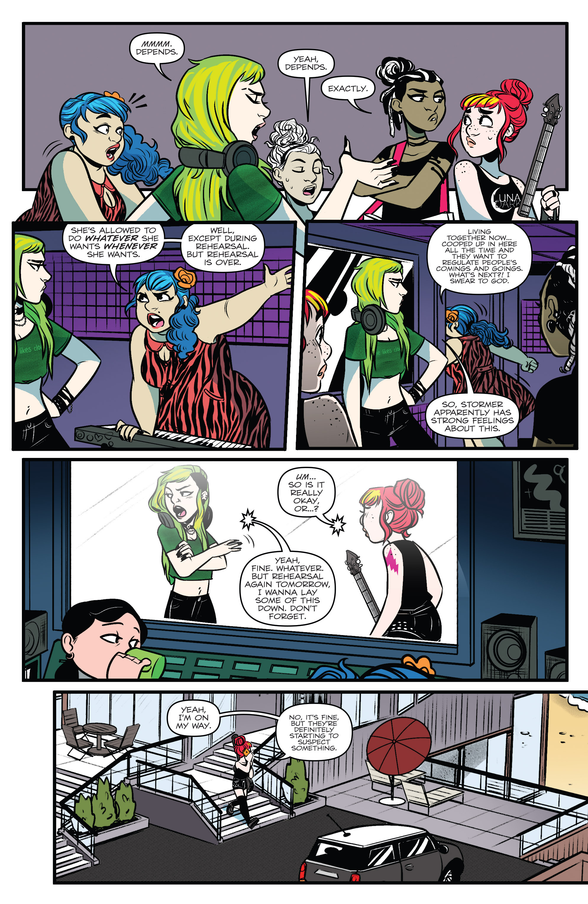 Read online Jem: The Misfits comic -  Issue #3 - 7