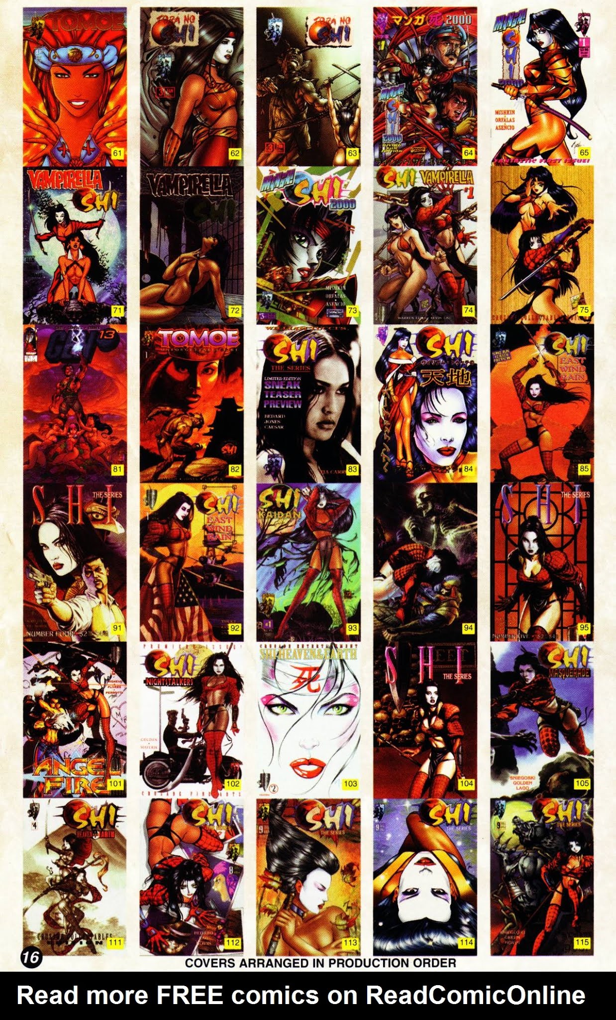 Read online Shi - Five Year Anniversary Special comic -  Issue # Full - 22