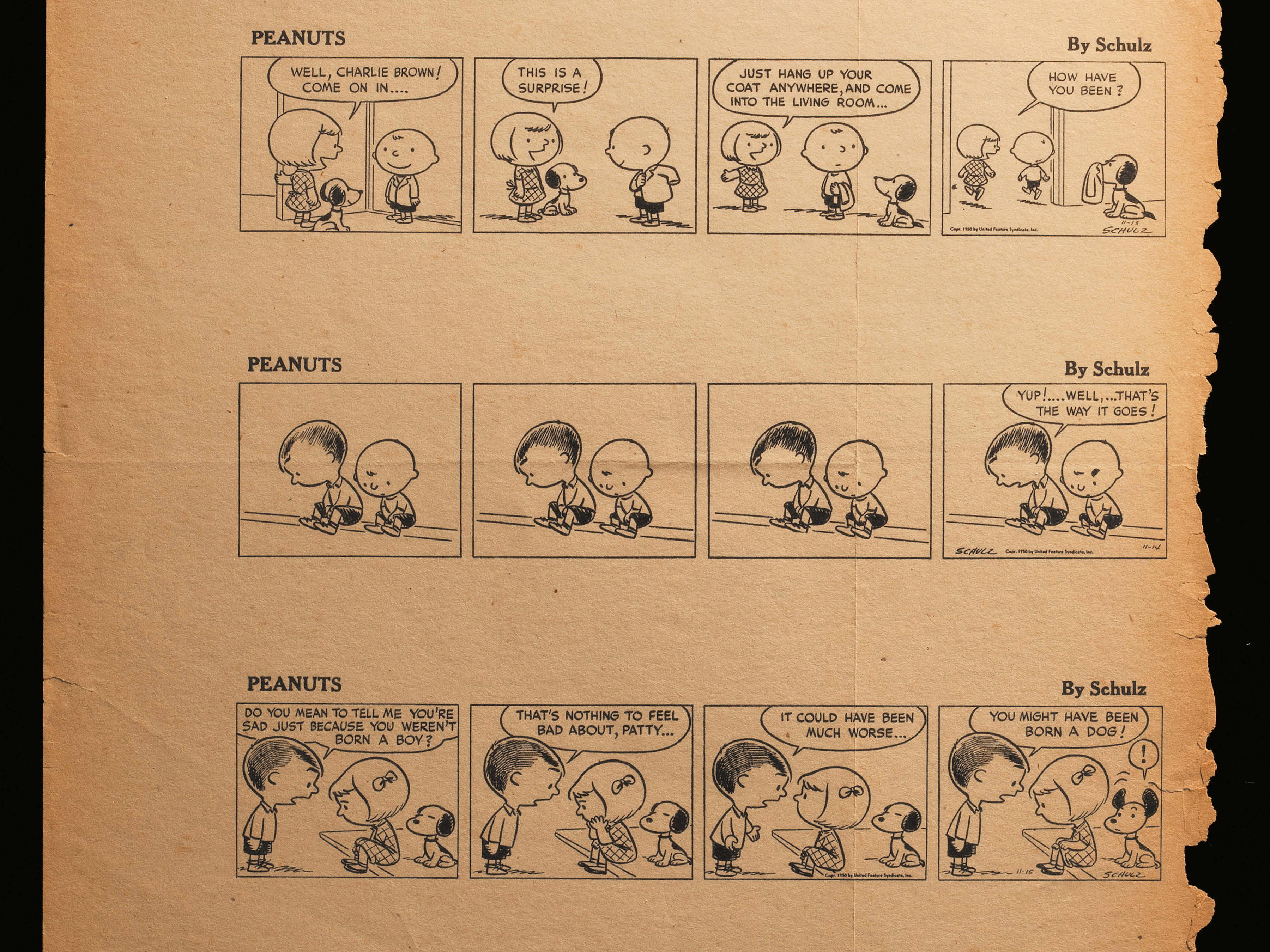 Read online Only What's Necessary: Charles M. Schulz and the Art of Peanuts comic -  Issue # TPB (Part 1) - 70