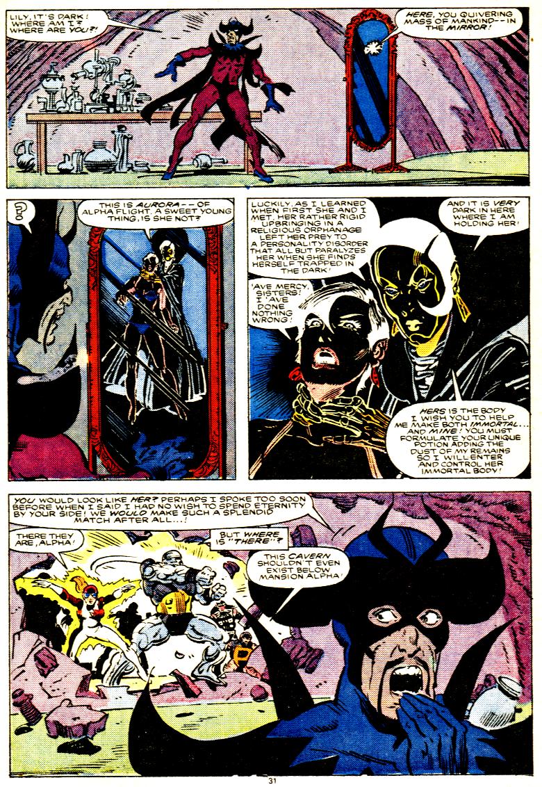 Read online Alpha Flight (1983) comic -  Issue # _Annual 1 - 32