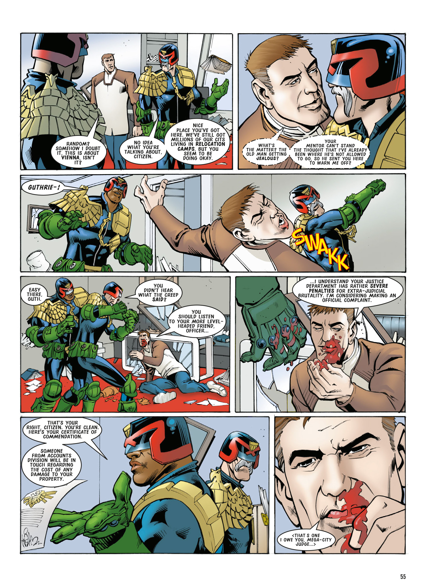 Read online Judge Dredd: The Complete Case Files comic -  Issue # TPB 41 (Part 1) - 57