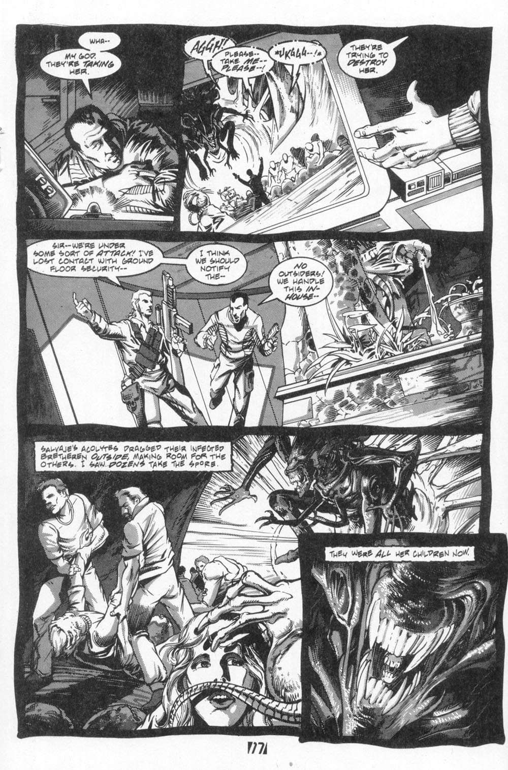 Read online Aliens (1988) comic -  Issue #4 - 19