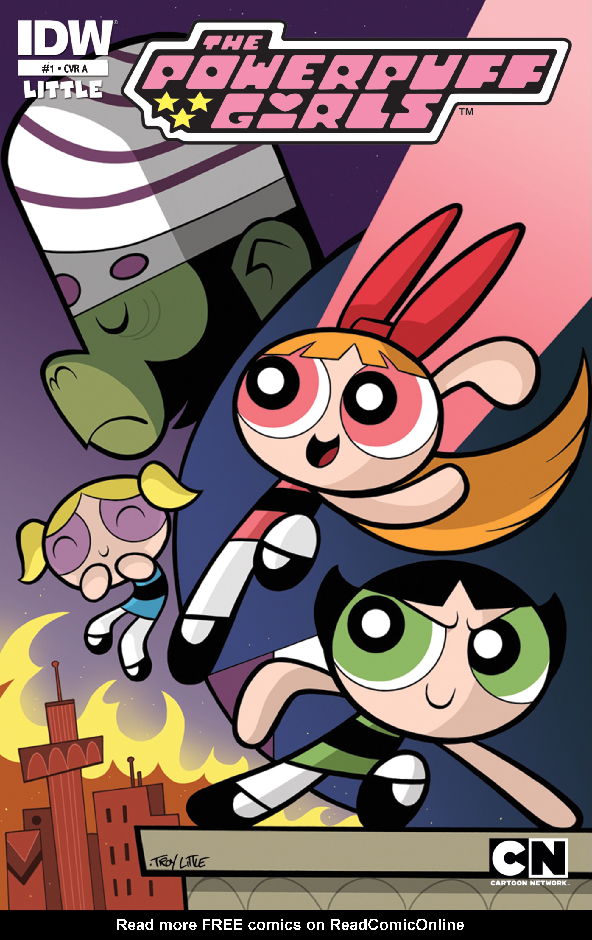 Read online Powerpuff Girls (2016) comic -  Issue #1 - 1