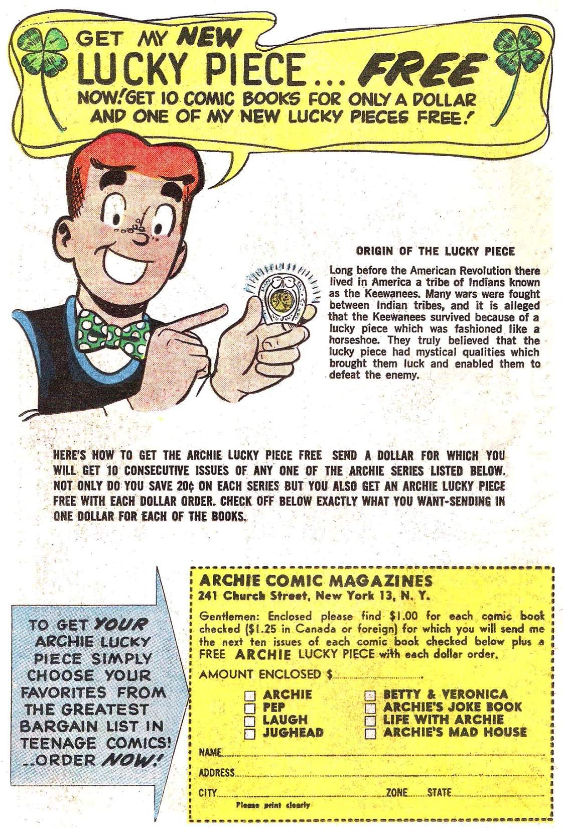 Read online Archie (1960) comic -  Issue #147 - 34