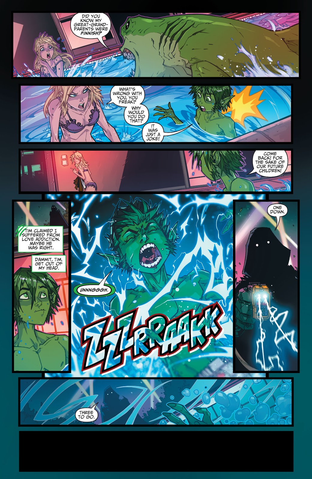 Teen Titans: Rebirth issue Full - Page 8