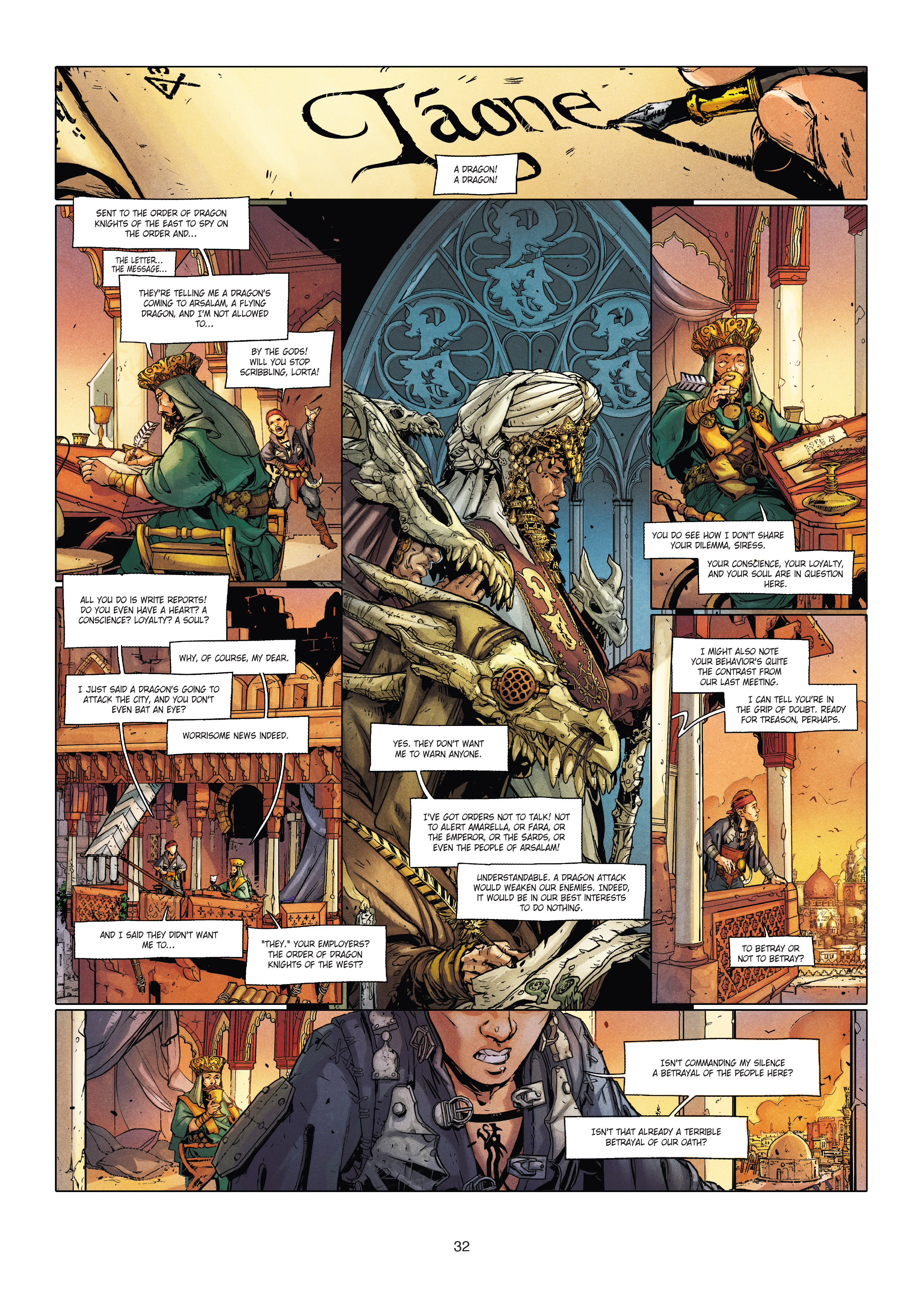 Read online Chronicles of the Dragon Knights comic -  Issue #20 - 32