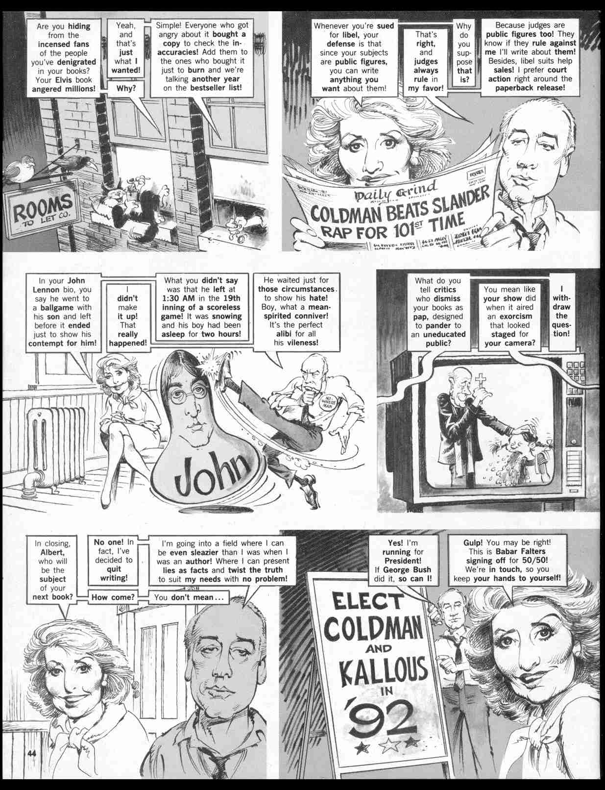 Read online MAD comic -  Issue #310 - 46