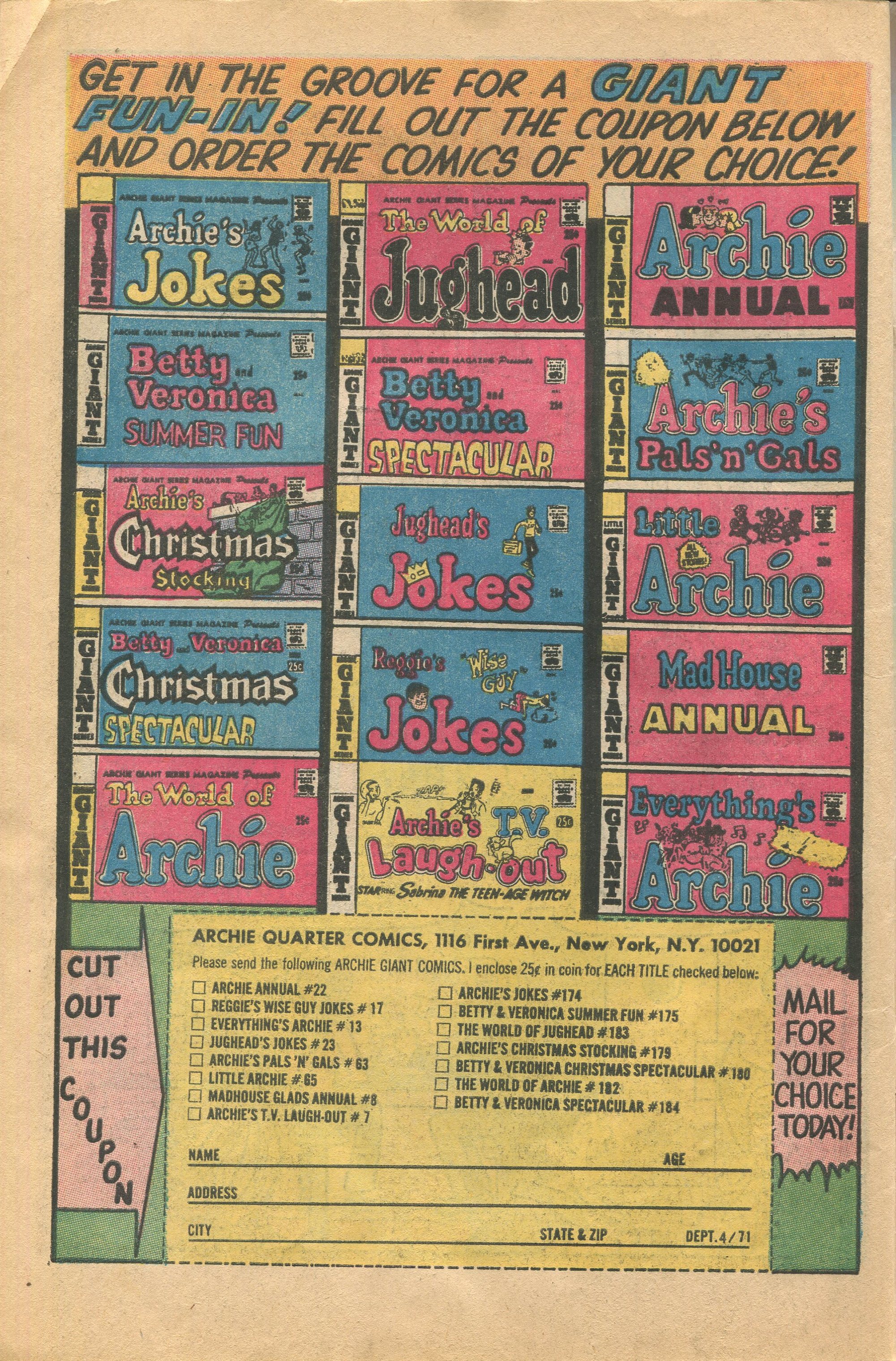 Read online Betty and Me comic -  Issue #34 - 34