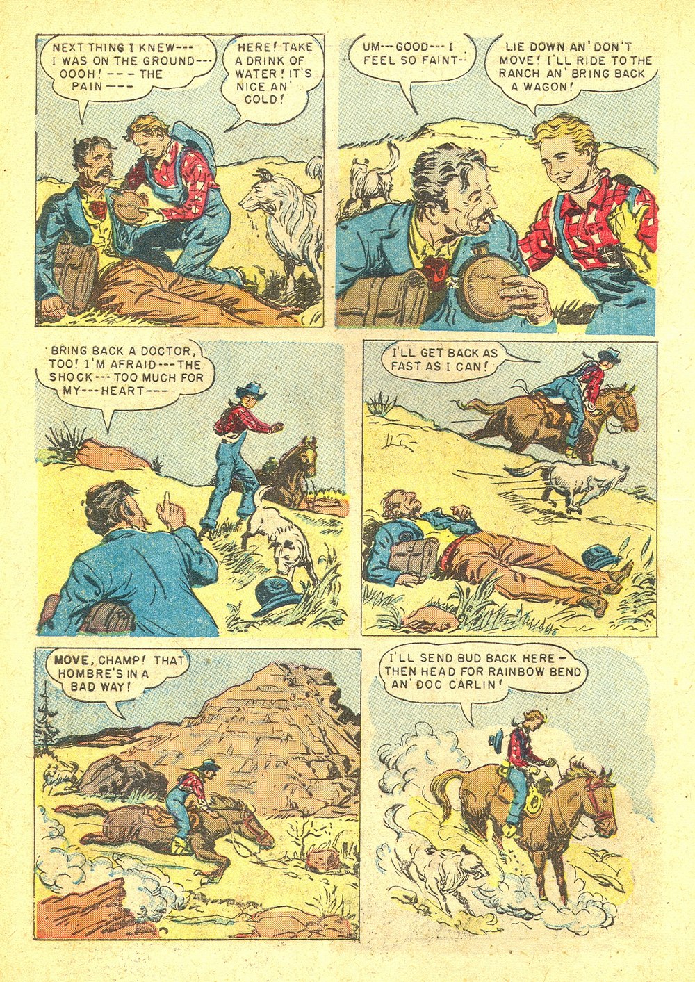 Read online Four Color Comics comic -  Issue #319 - 6