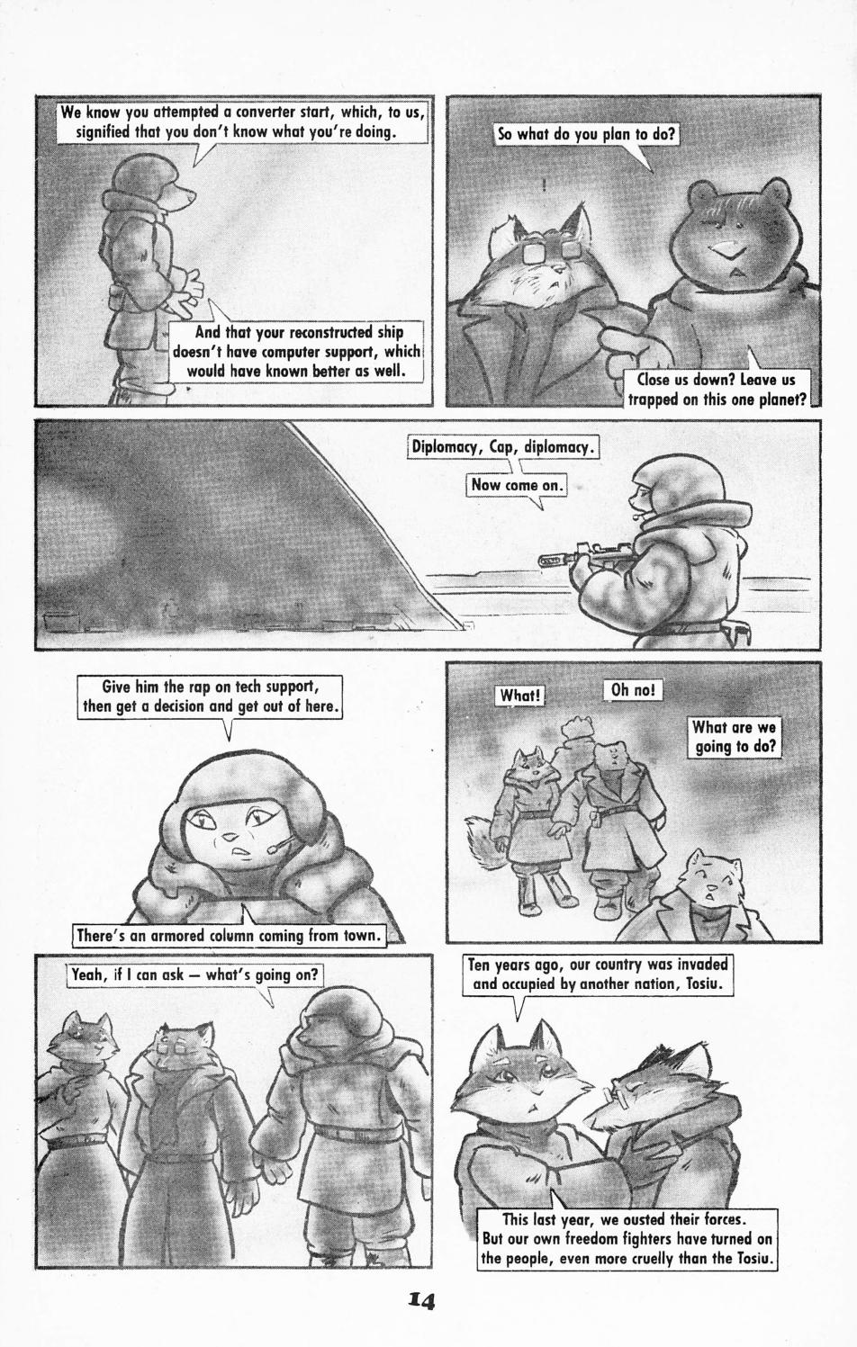 Read online Critters comic -  Issue #17 - 16