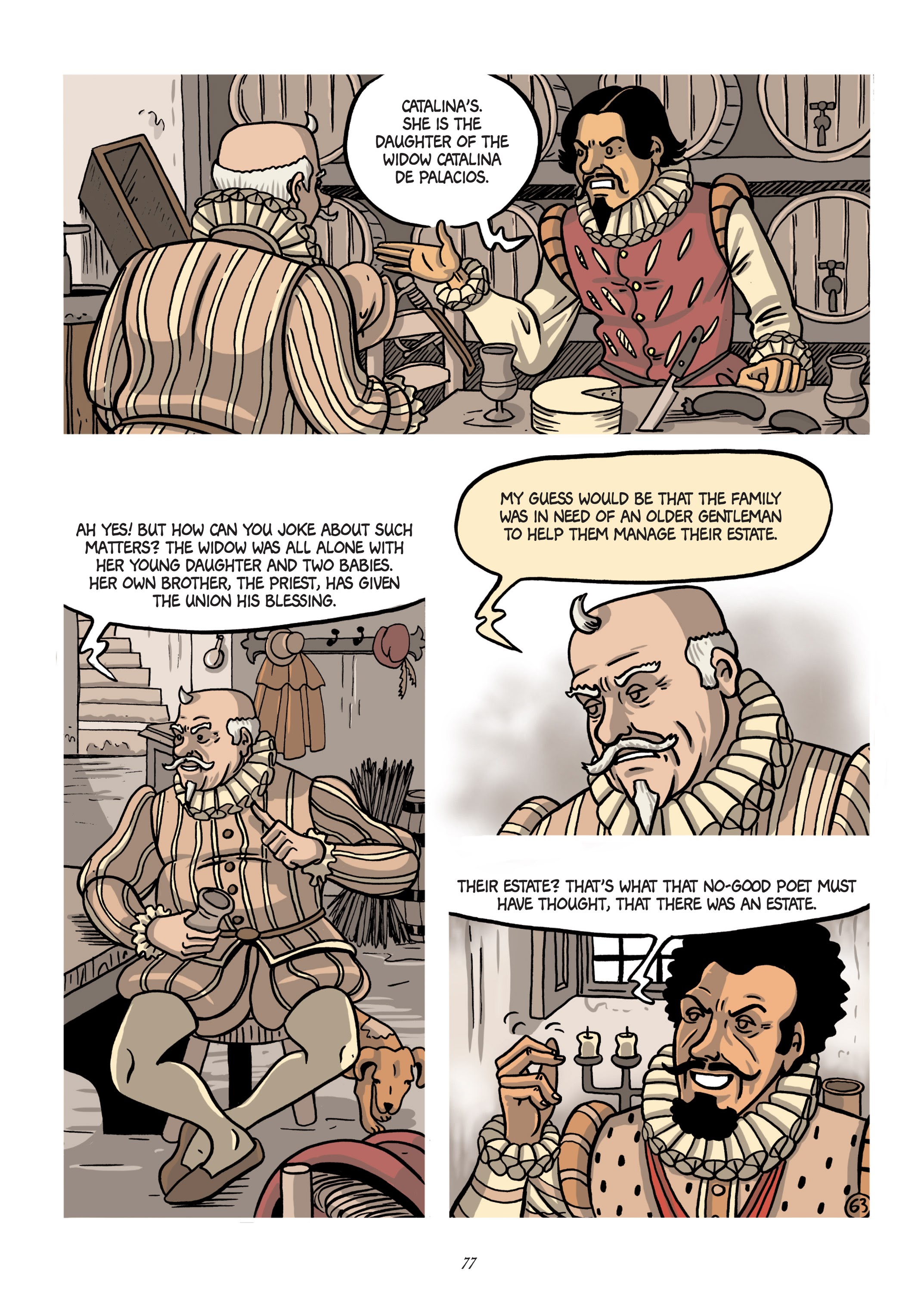 Read online Cervantes comic -  Issue # TPB 1 - 75